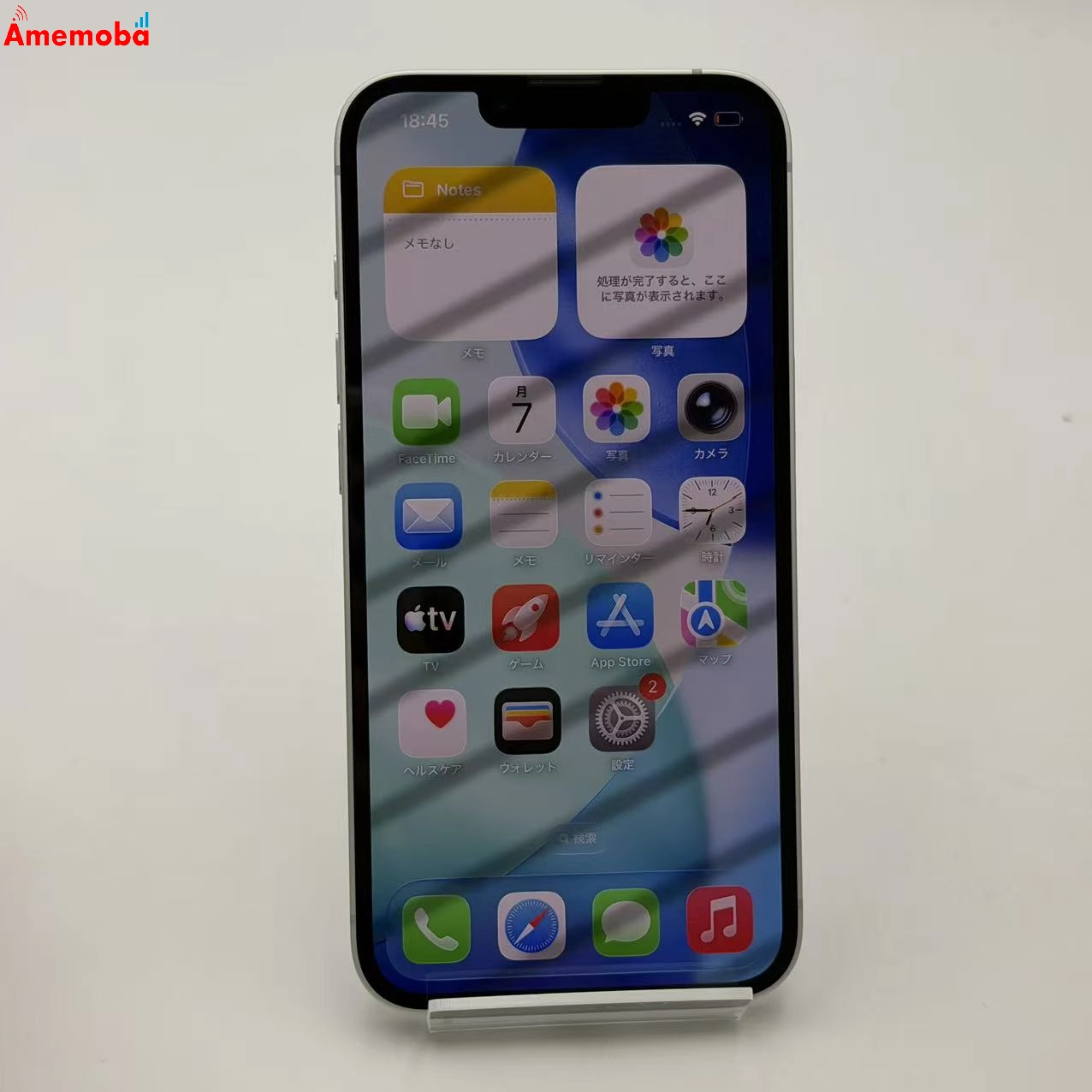 iPhone 16e 128GB ホワイト MD1R4J/A AU版SIMフリー 美品 au