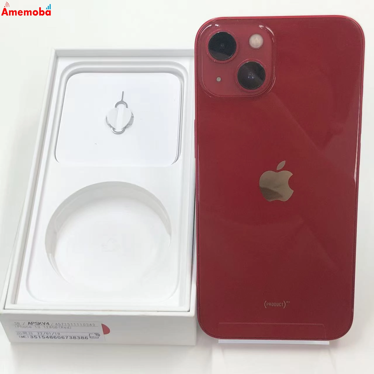 iPhone13 128GB Product Red MLNF3J/A SoftBank版SIMフリー