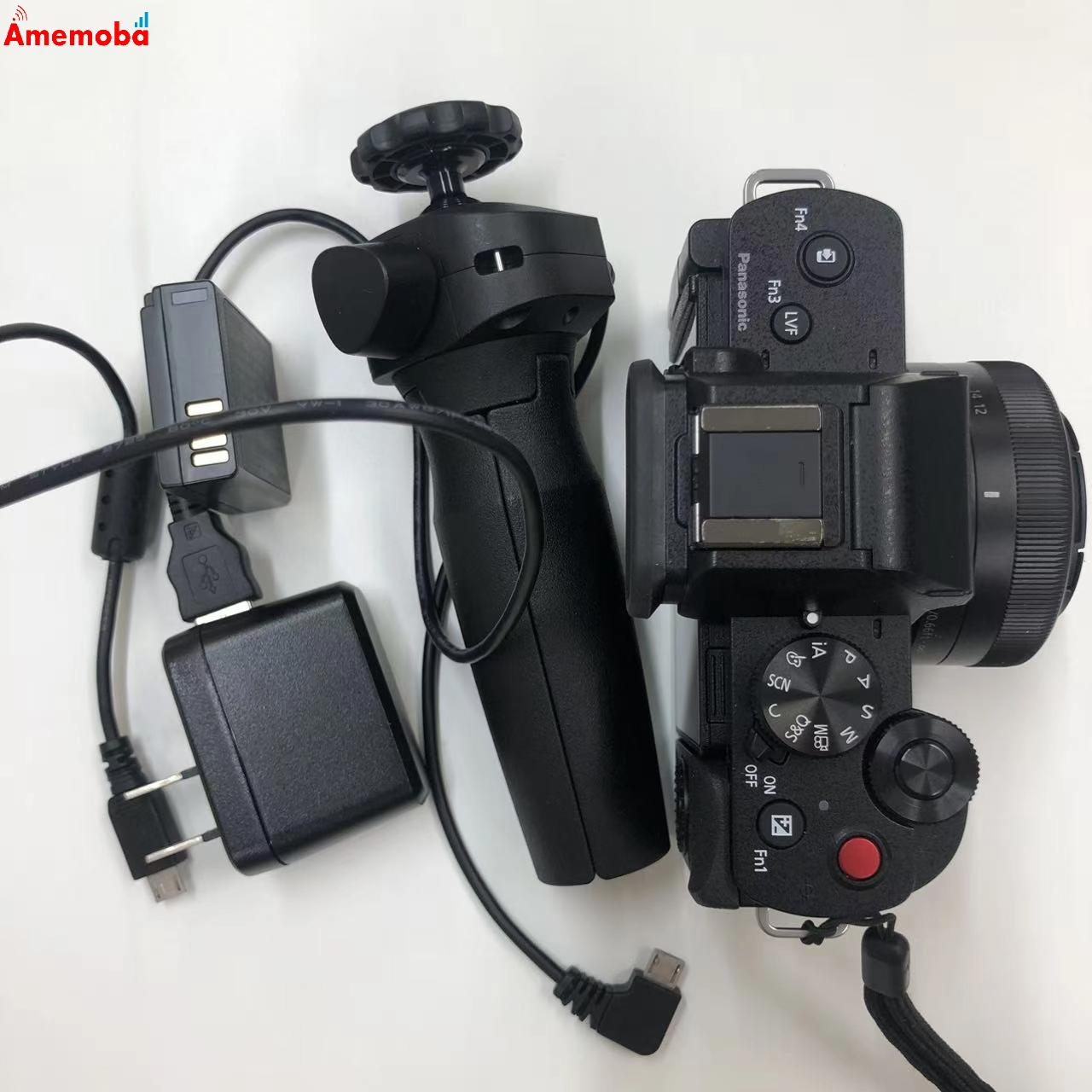 Panasonic LUMIX DC-G100V 標準ズームレンズキット(トライポッドグリップ付き) ブラック 美品