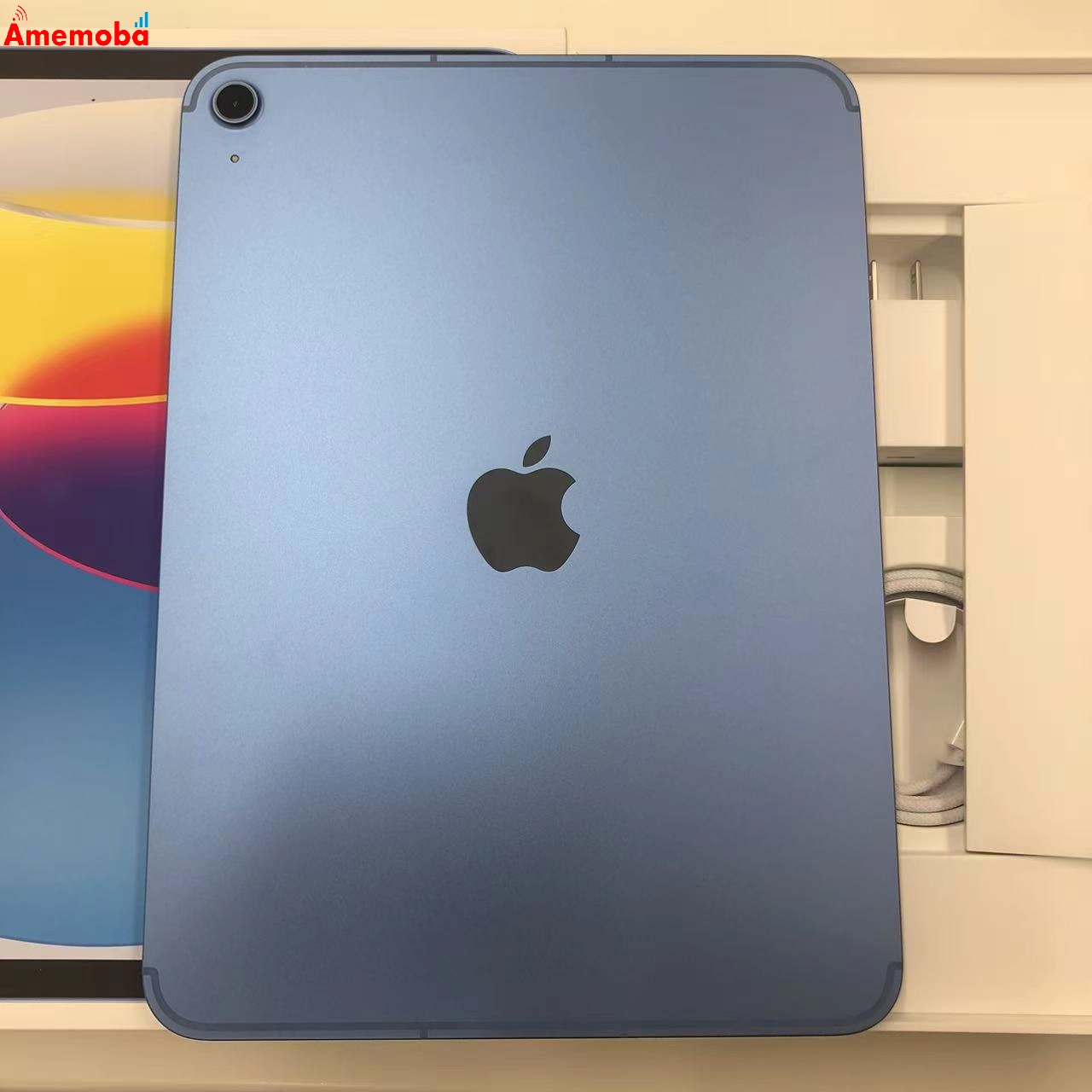 iPad 第11世代 128GB ブルー MD7G4J/A SoftBank版SIMフリー 充放電5回 ほぼ新品