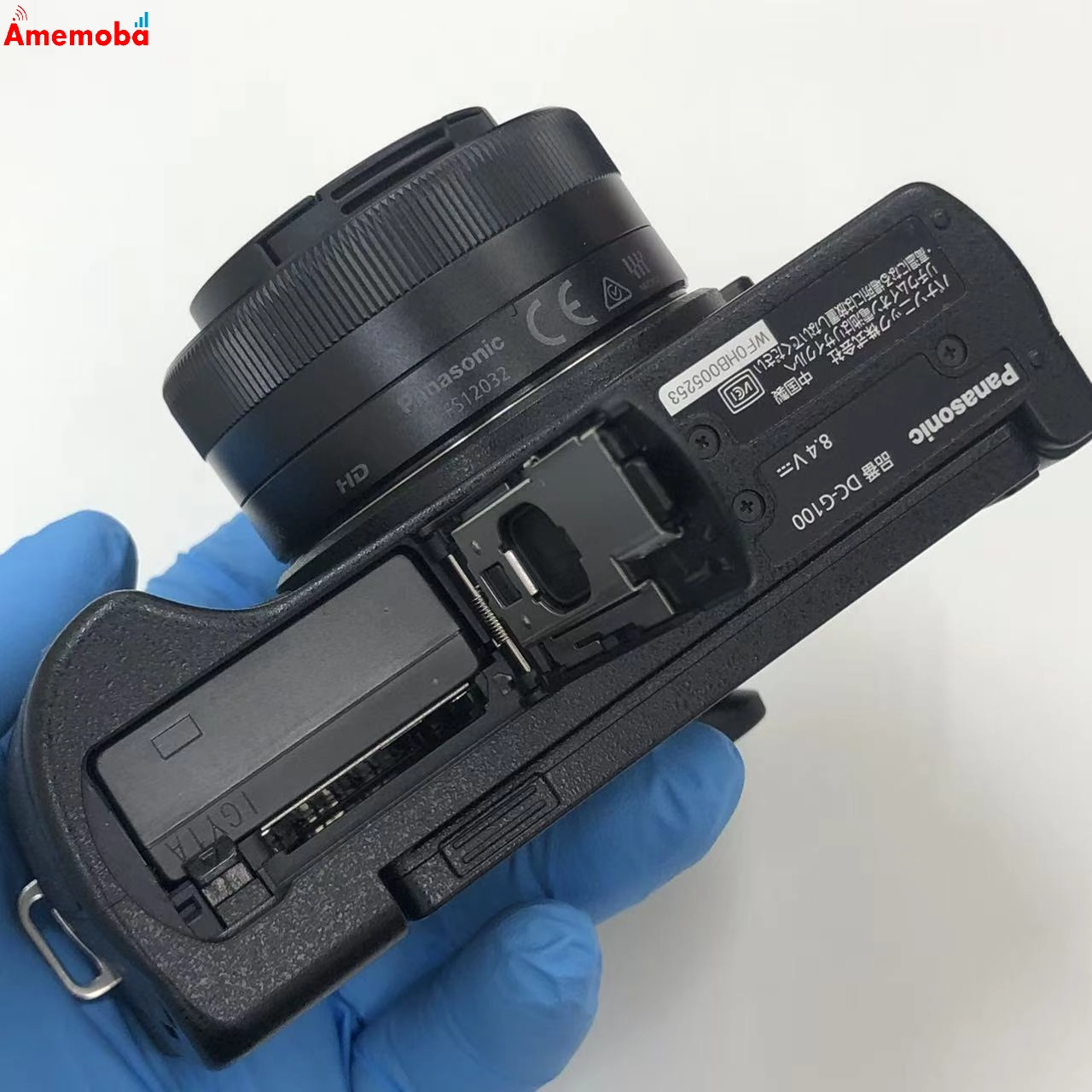 Panasonic LUMIX DC-G100V 標準ズームレンズキット(トライポッドグリップ付き) ブラック 新品同様