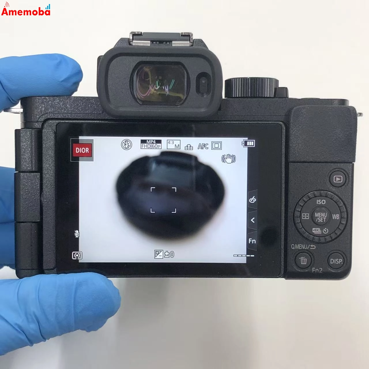 Panasonic LUMIX DC-G100V 標準ズームレンズキット(トライポッドグリップ付き) ブラック 新品同様