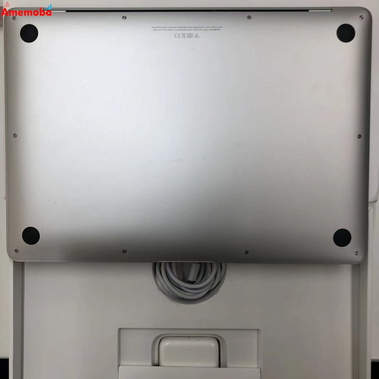 MacBook Air 13インチ Late2020 Apple M1 8GB 256GB シルバー MGN93J/A 美品 8GB/256GB
