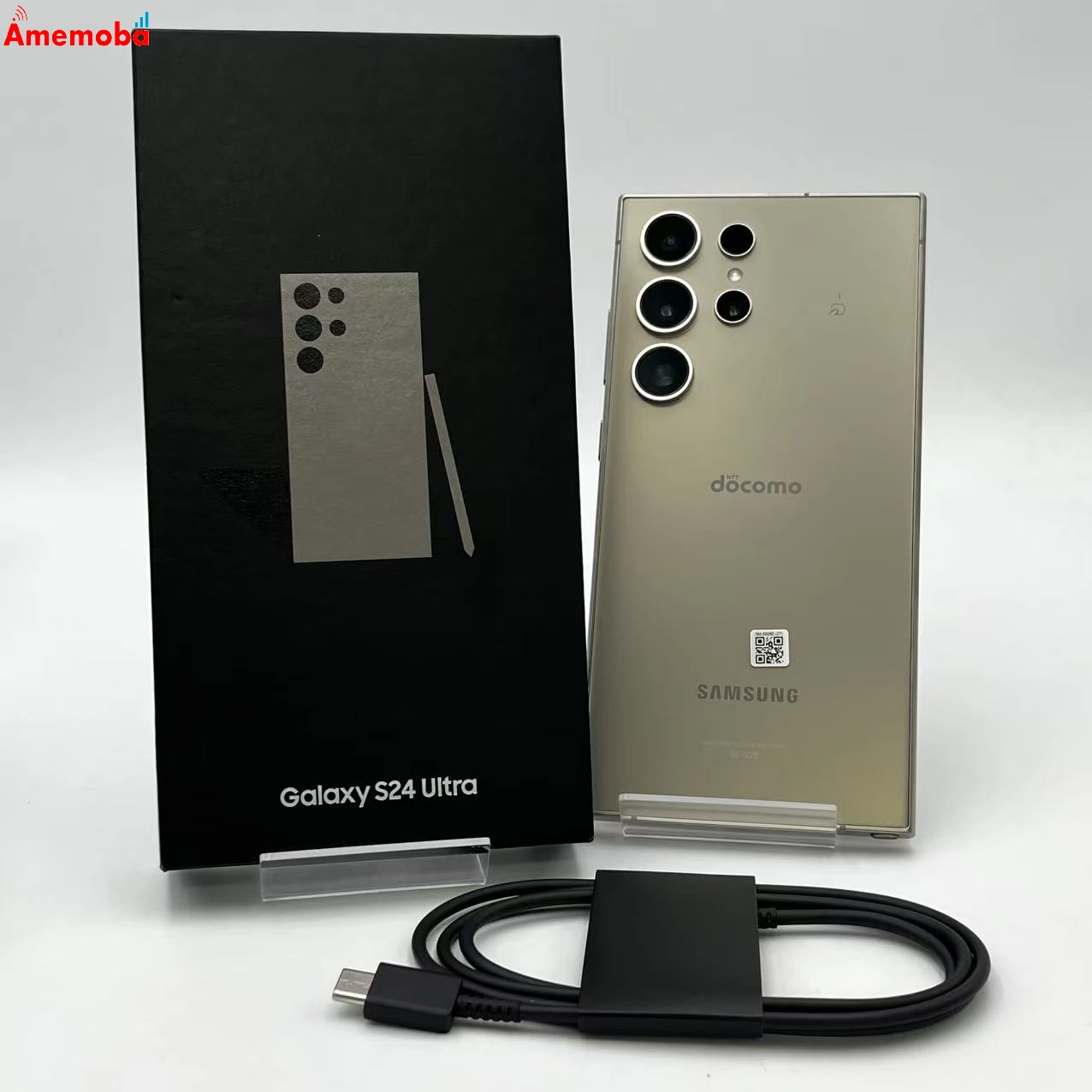 Galaxy S24 Ultra 12GB/256GB チタニウム グレー SC-52E docomo版SIMフリー 極美品