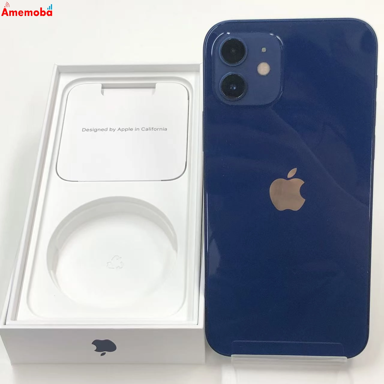 iPhone12 64GB ブルー MGHR3J/A SoftBank版SIMフリー 美品
