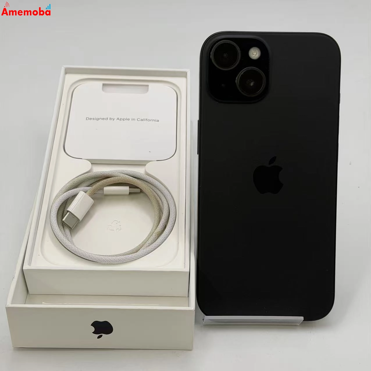 iPhone15 128GB ブラック MTMH3J/A AU版SIMフリー 極美品