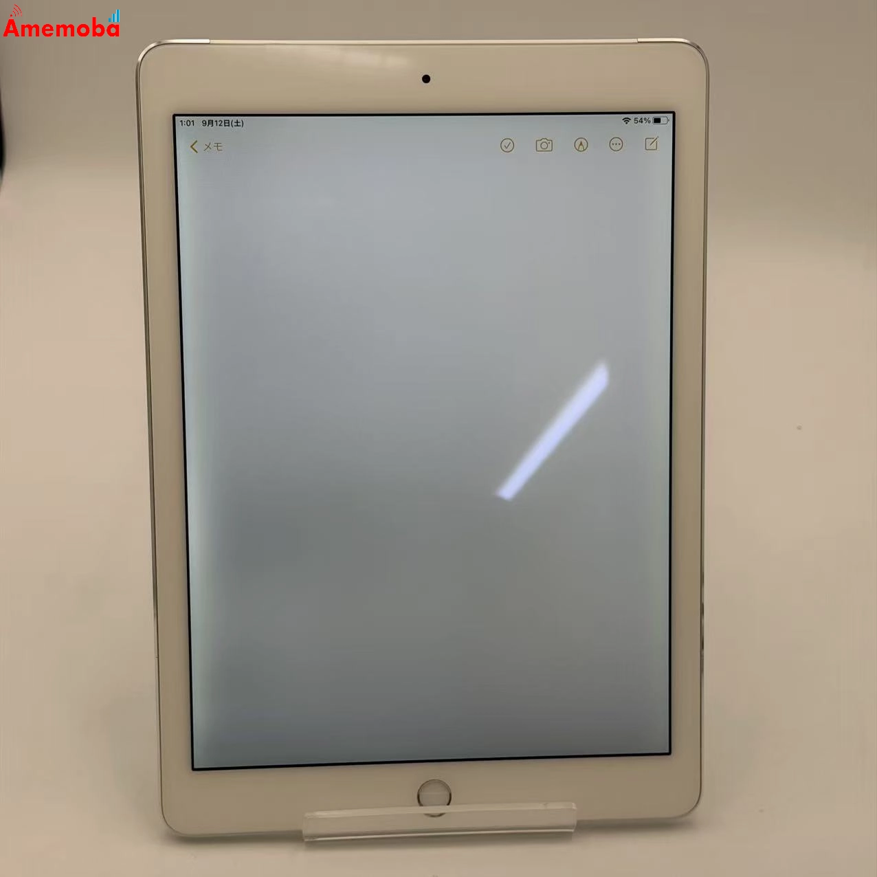 iPad Air 第2世代 Wi-Fi+Cellularモデル 16GB シルバー MGH72J/A AU版SIMフリー  ジャンク品 au