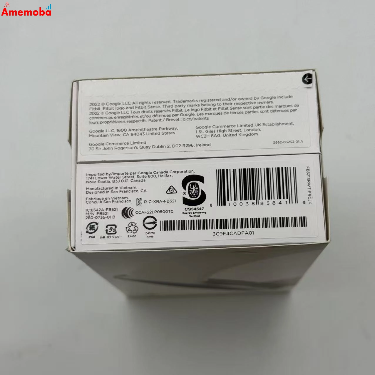 Fitbit Sense 2 ルナホワイト/プラチナアルミニウム FB521 新品未使用 **