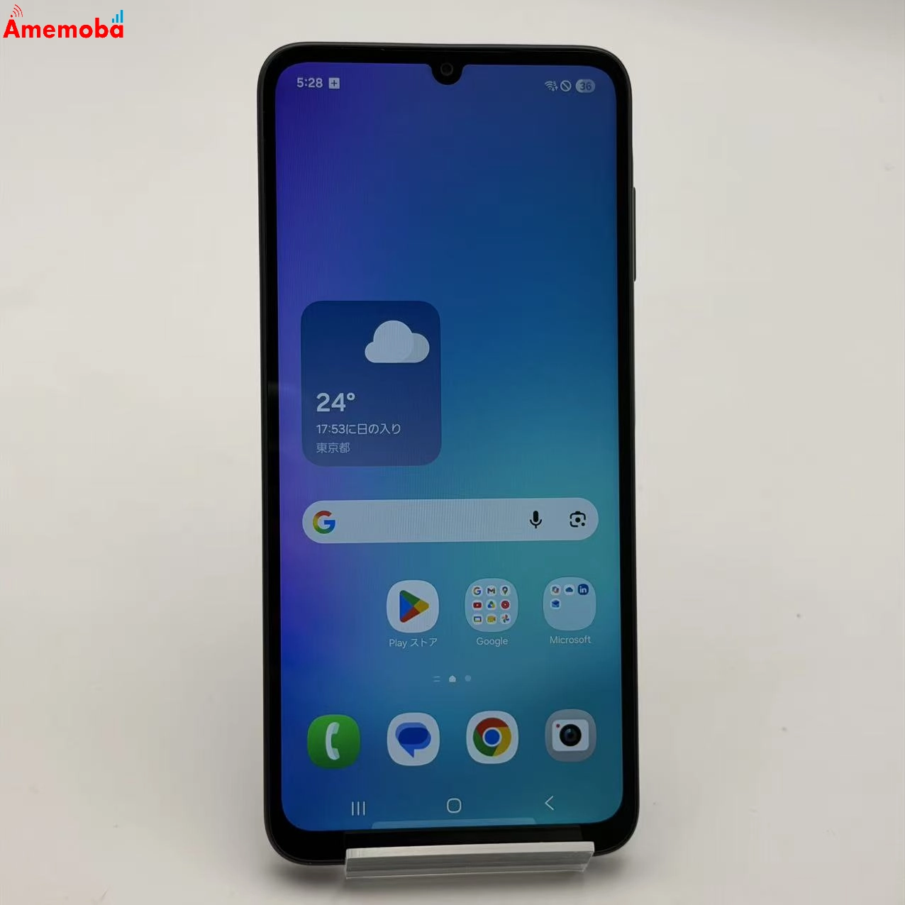 Galaxy A25 5G 4GB/64GB ブルー SCG33 AU版SIMフリー  新品同様 au