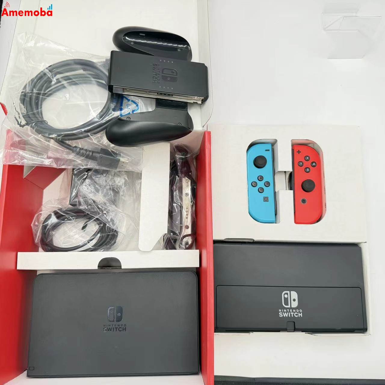 Nintendo Switch(有機ELモデル) 2021年モデル 64GB ネオンブルー・ネオンレッド HEG-S-KABAA