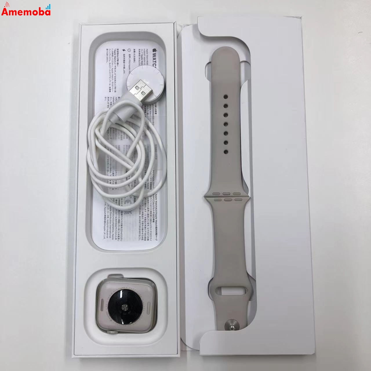Apple Watch SE 第2世代 40mm GPSモデル 32GB スターライト MR9U3J/A