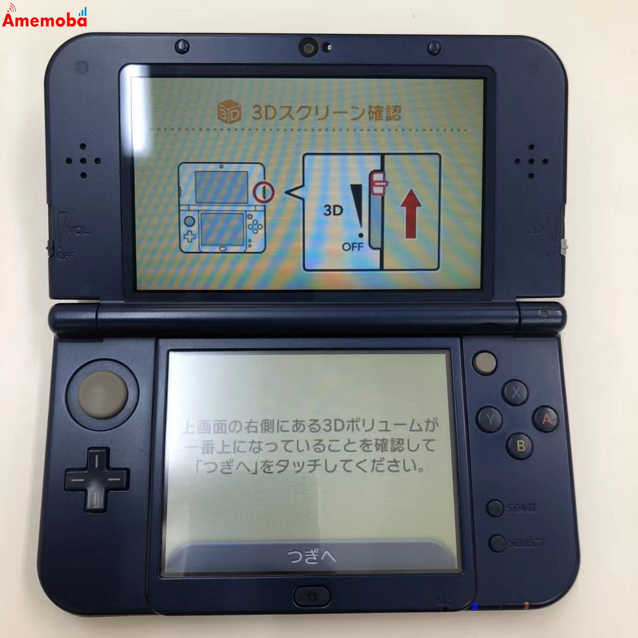 NEWニンテンドー3DS  LL メタリックブルー RED-001