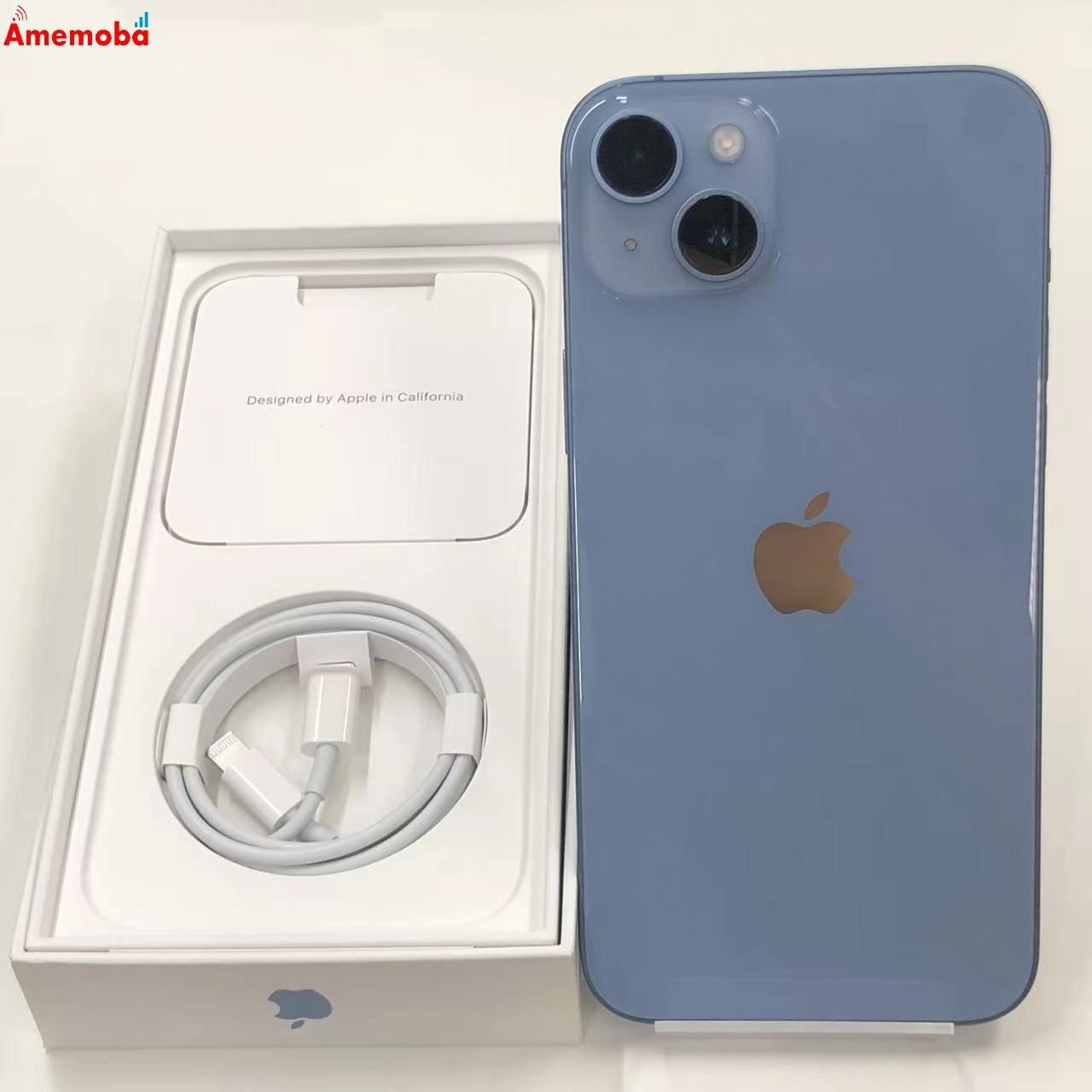 iPhone14 Plus 128GB ブルー MQ4H3J/A Apple版SIMフリー 新品同様