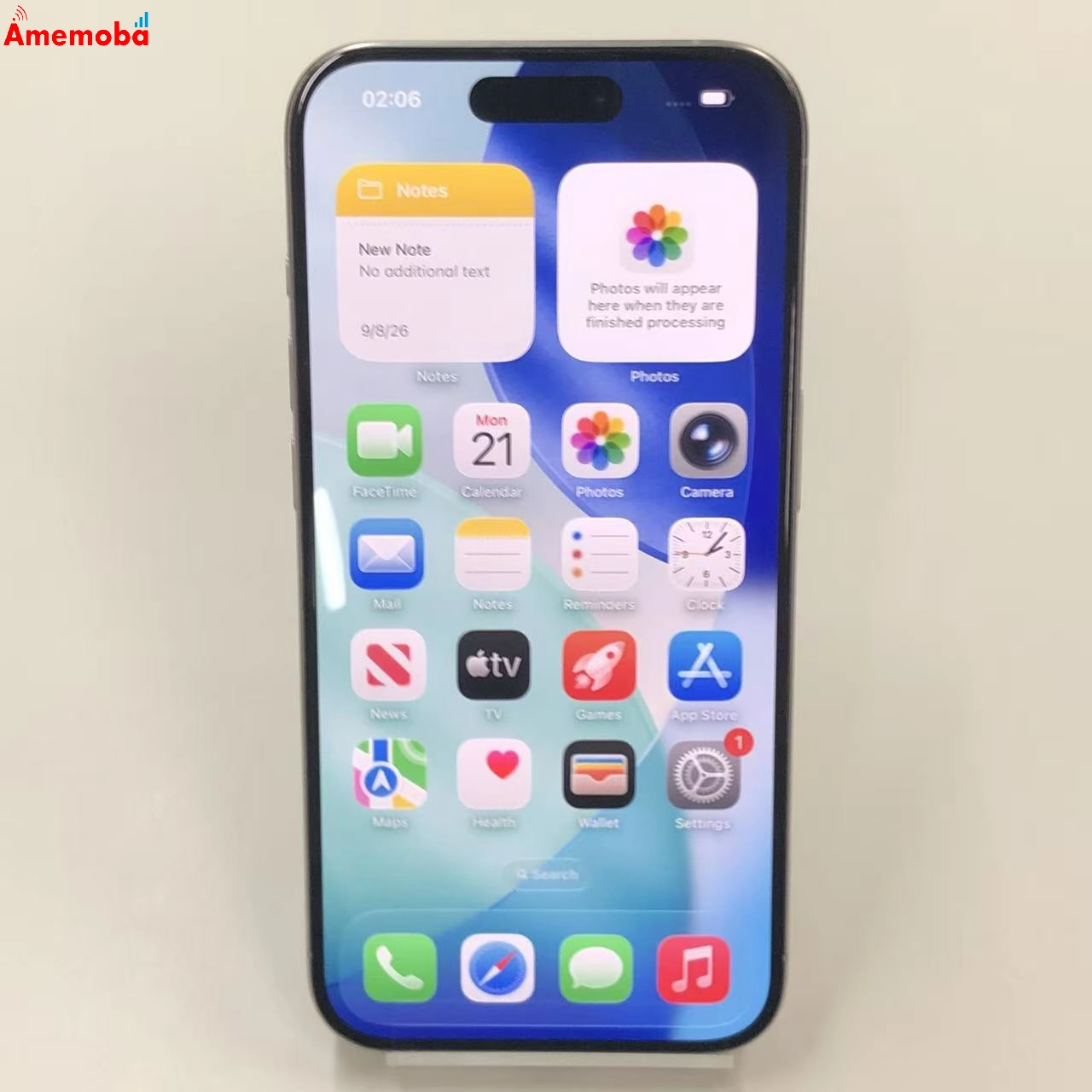 iPhone15 Pro 1TB ホワイトチタニウム MTUR3J/A docomo版SIMフリー 美品