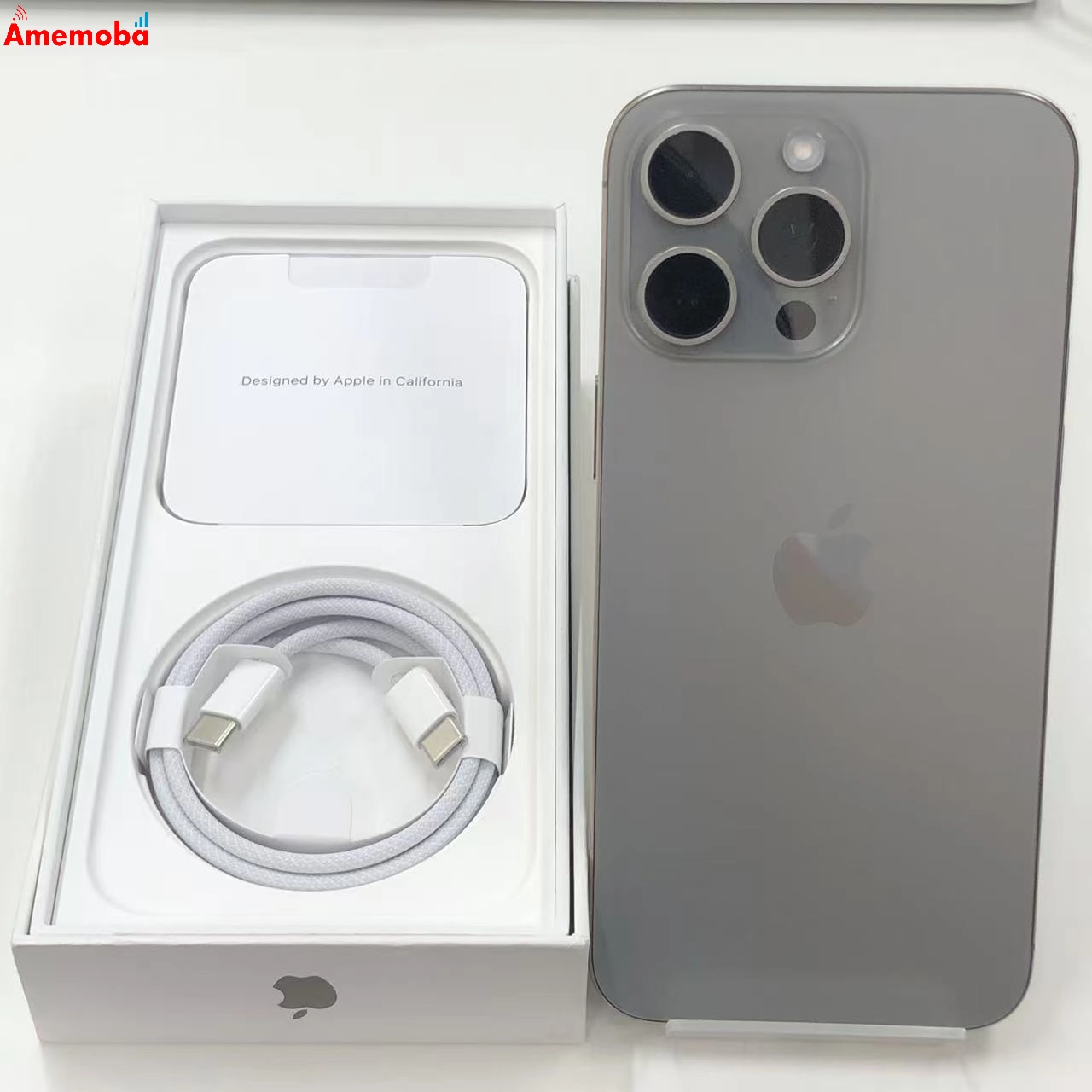 iPhone15 Pro Max 256GB ナチュラルチタニウム NU6R3J/A SoftBank版SIMフリー 未使用品