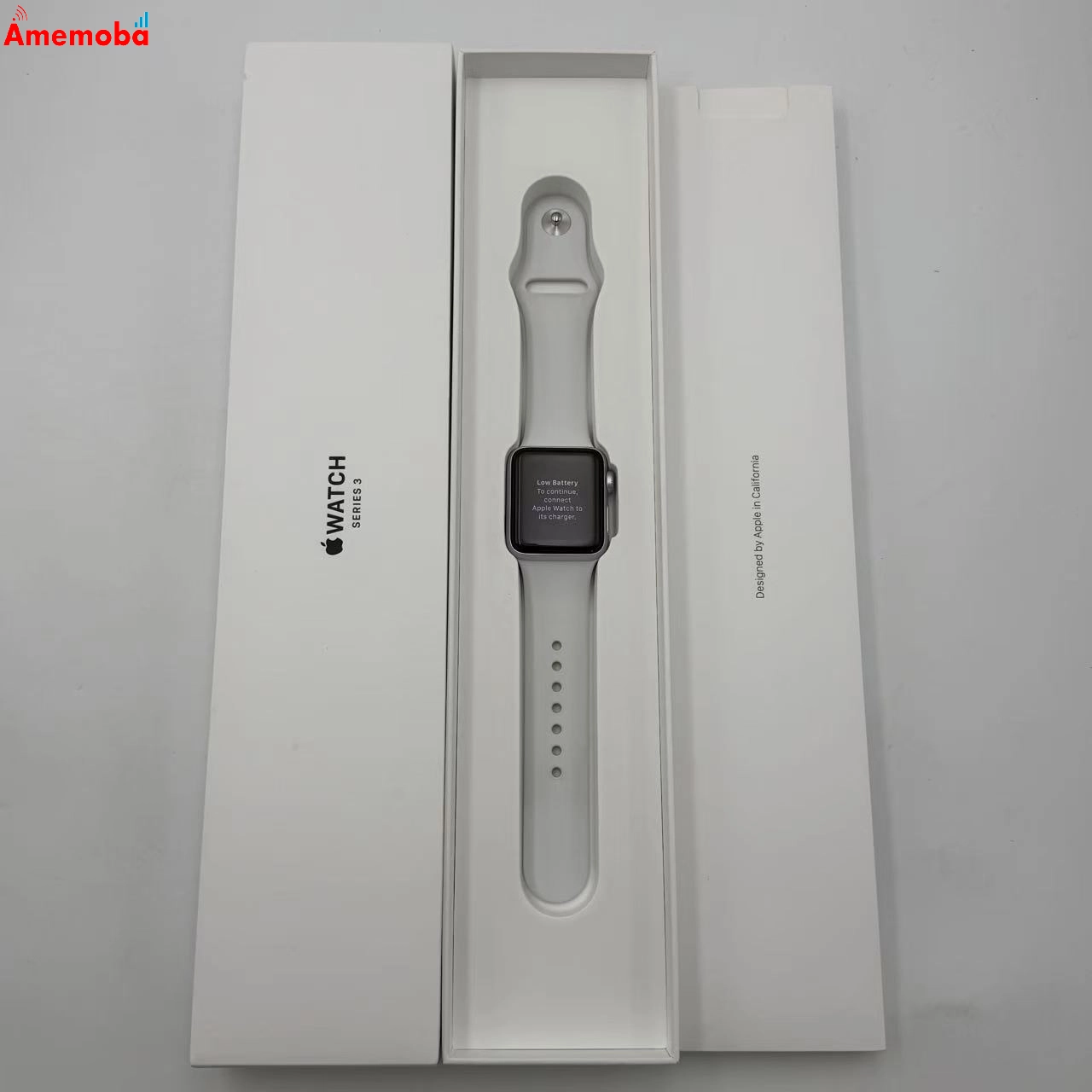 Apple Watch Series3 38mm GPSモデル 8GB シルバー MTEY2J/A  新品同様