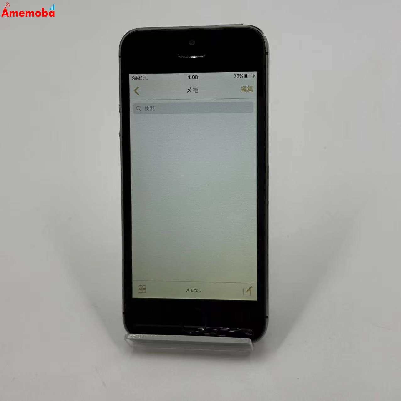 iPhone5s 16GB スペースグレイ ME332J/A docomo