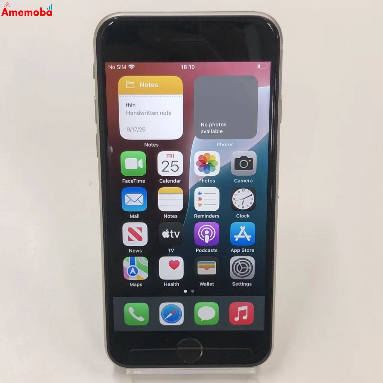 iPhoneSE 第3世代 64GB スターライト MMYD3J/A SoftBank版SIMフリー