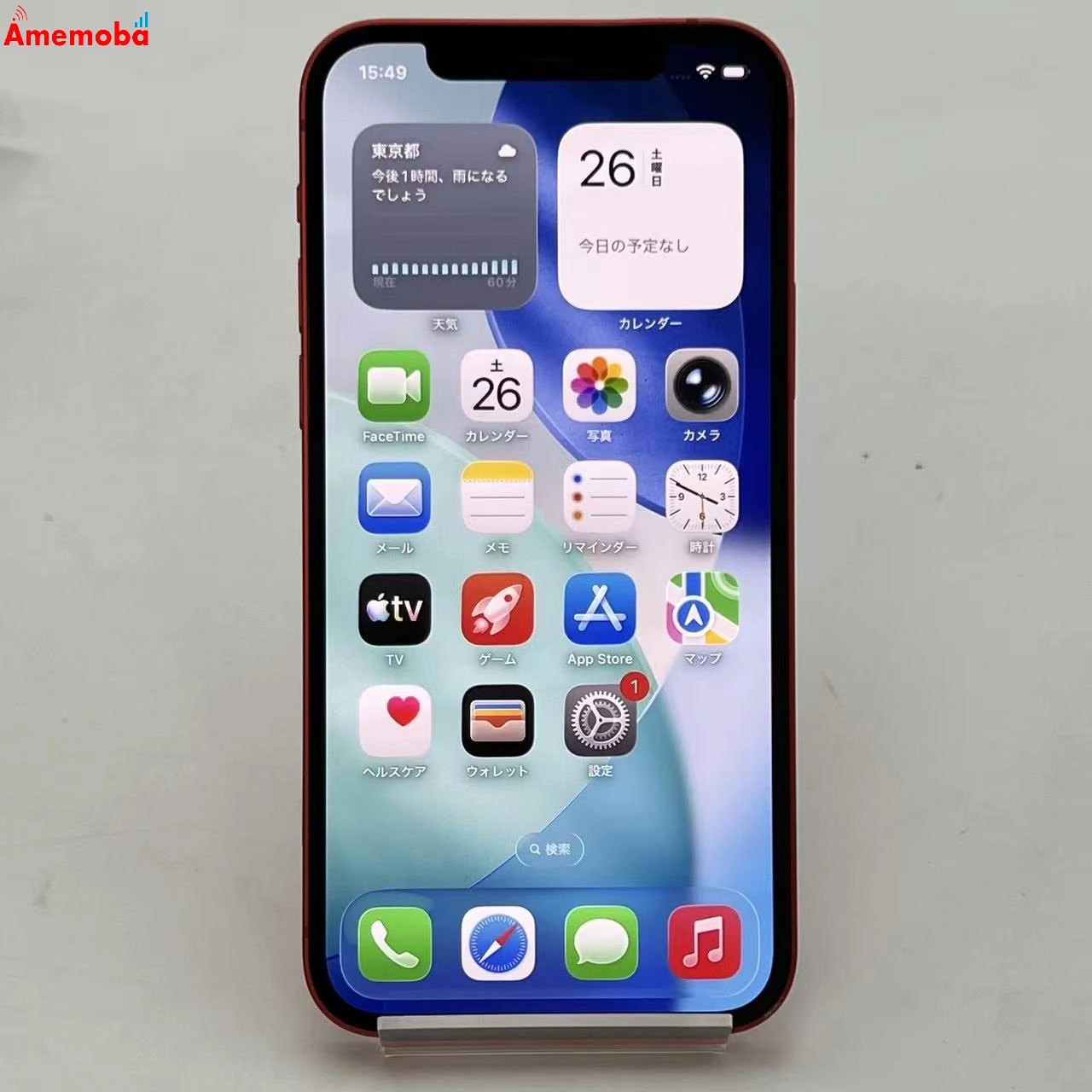 iPhone12 64GB Product Red NGHQ3J/A SoftBank版SIMフリー ジャンク品