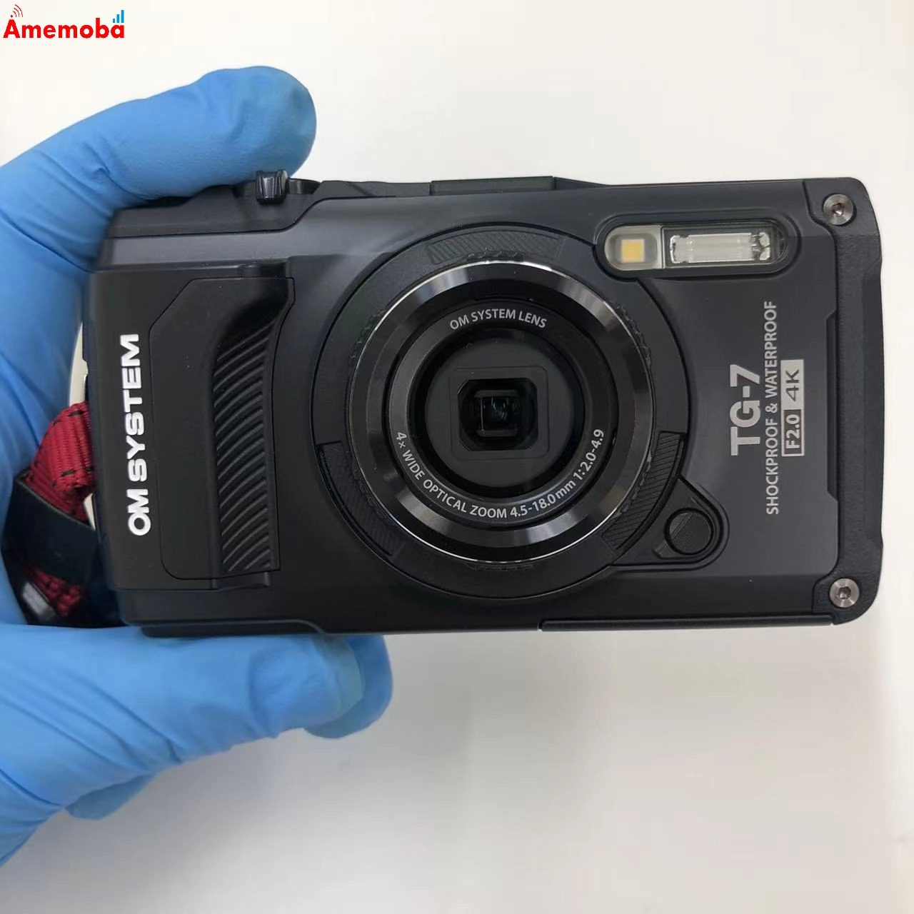 OM SYSTEM Tough TG-7 ブラック IM032 美品