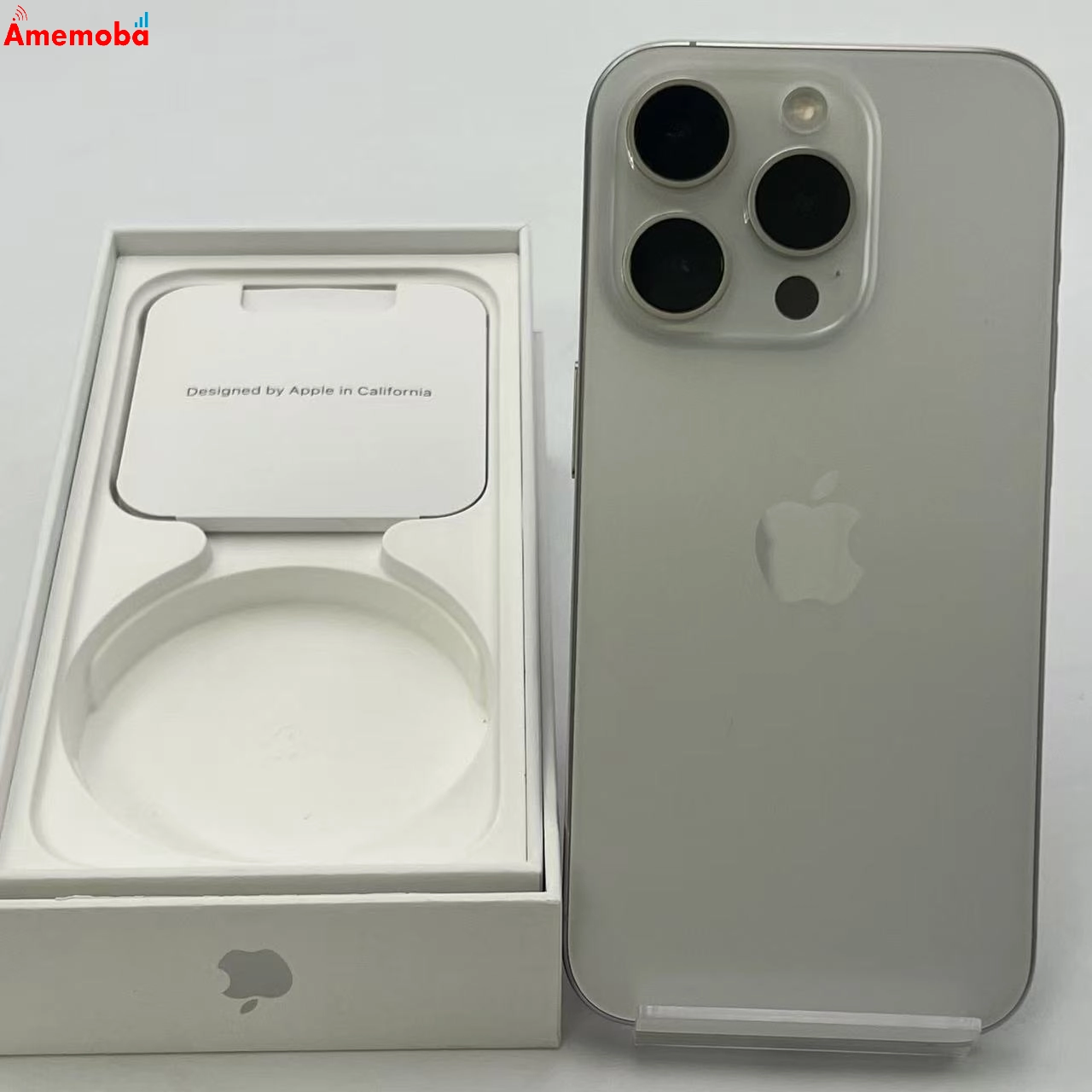 iPhone15 Pro 256GB ホワイトチタニウム NTUD3J/A SoftBank版SIMフリー 美品