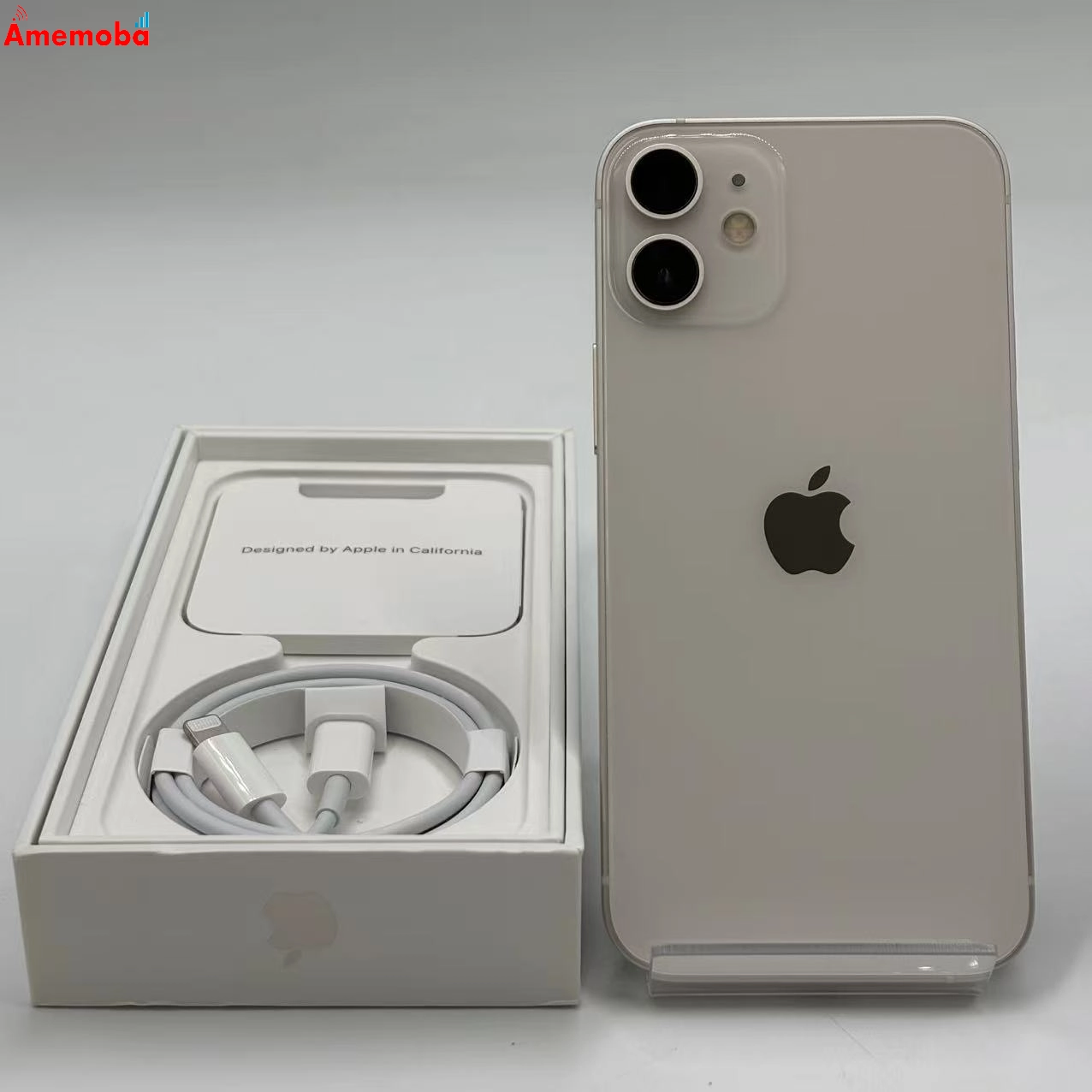 iPhone12 mini 64GB ホワイト MGA63J/A AU版SIMフリー 美品 au