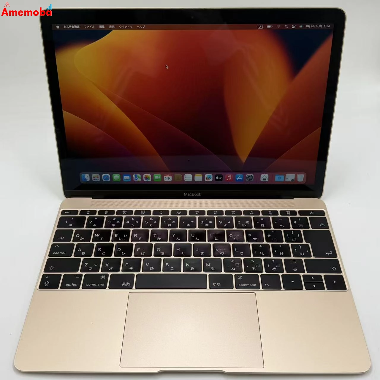 MacBook 12インチ 2017 8GB/256GB ゴールド A1534   美品