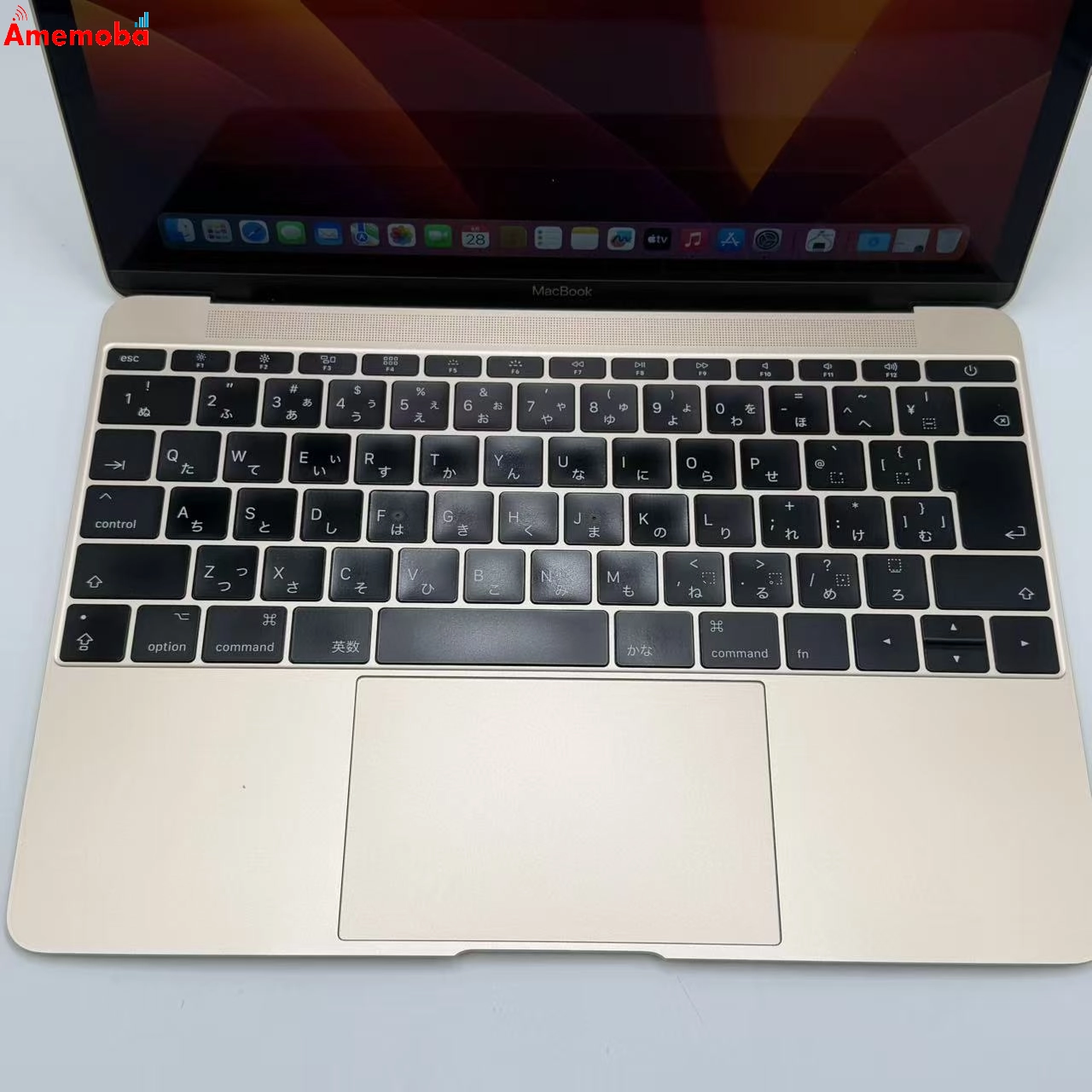 MacBook 12インチ 2017 8GB/256GB ゴールド A1534   美品