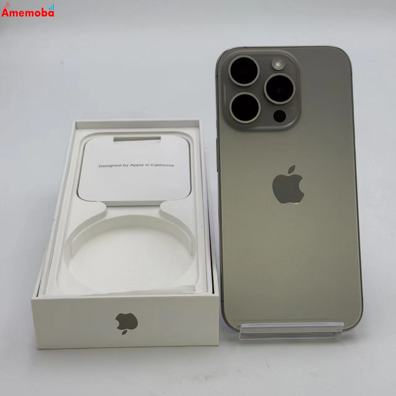 iPhone15 Pro 256GB ナチュラルチタニウム MTUF3J/A Apple版SIMフリー 極美品
