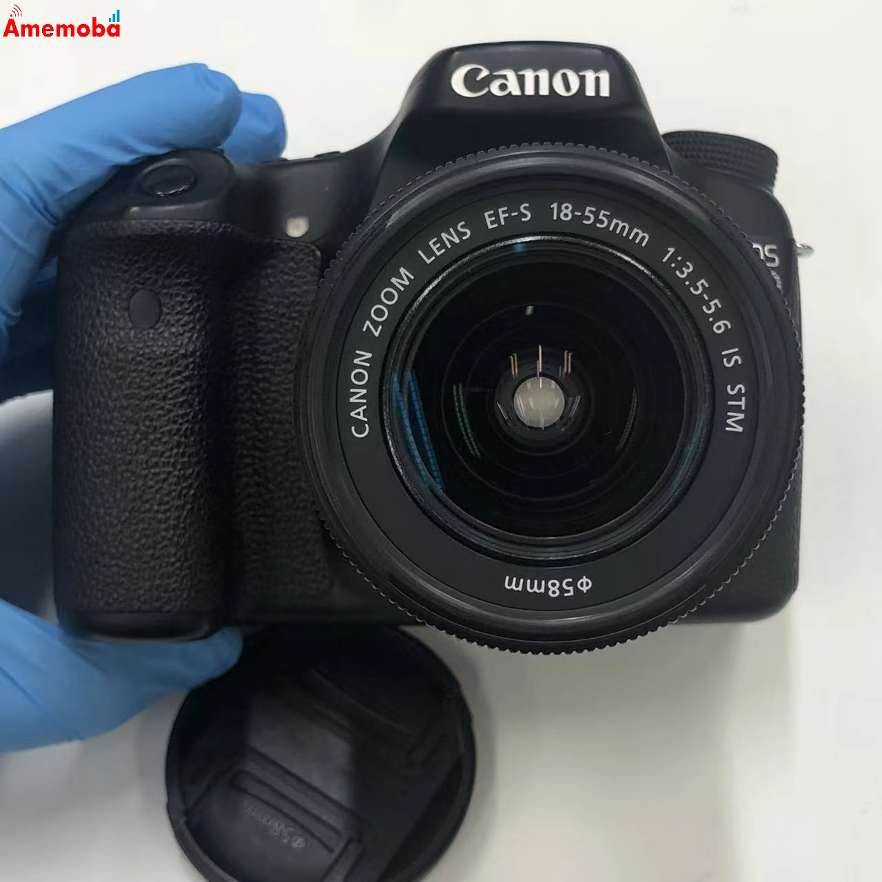 Canon EOS 70D EF-S18-55 IS STM レンズキット ブラック DS126411 美品