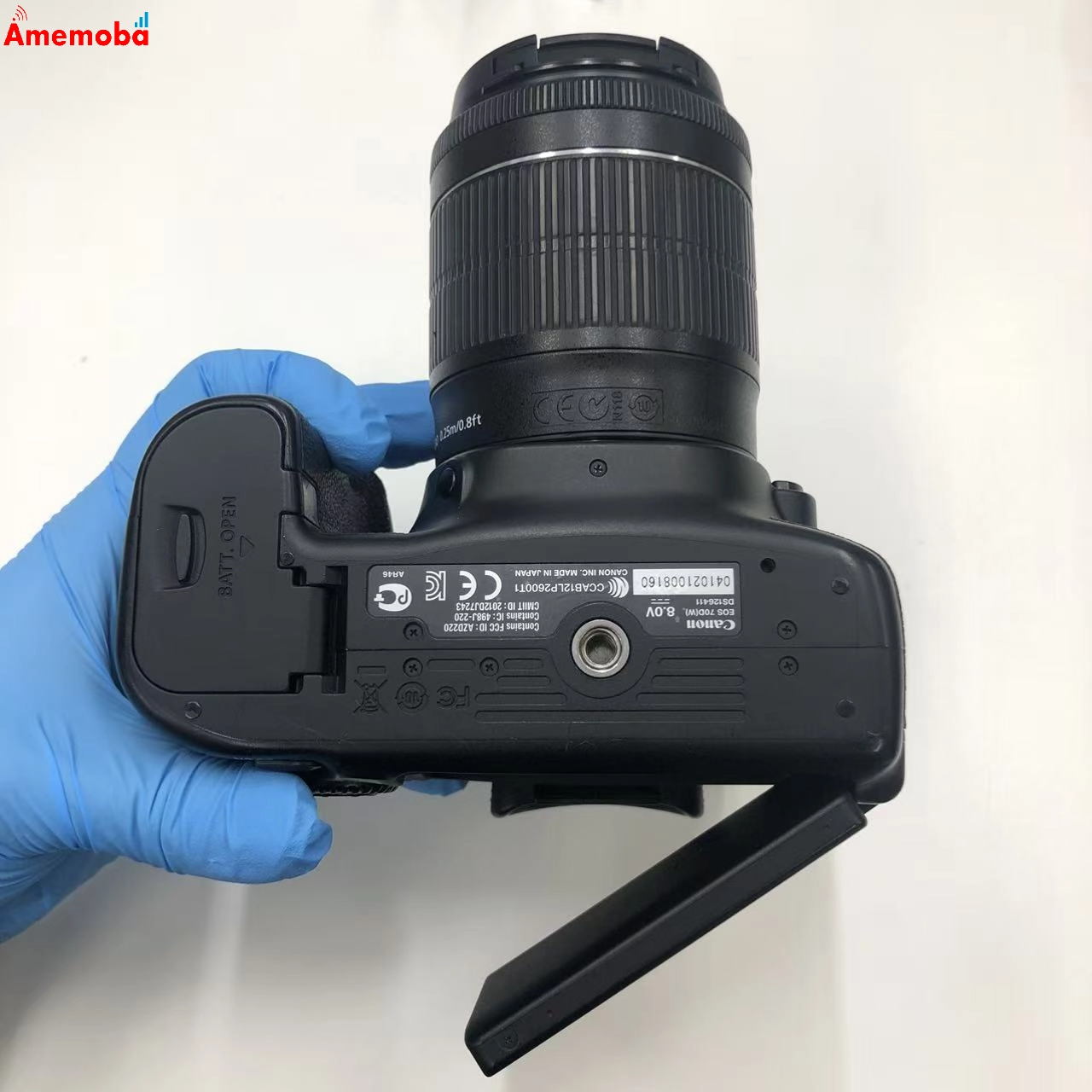 Canon EOS 70D EF-S18-55 IS STM レンズキット ブラック DS126411 美品