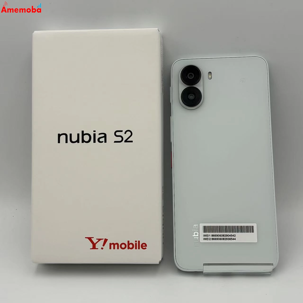 Nubia S2 6GB/128GB ホワイト A504ZT Y!mobile版SIMフリー 未使用品