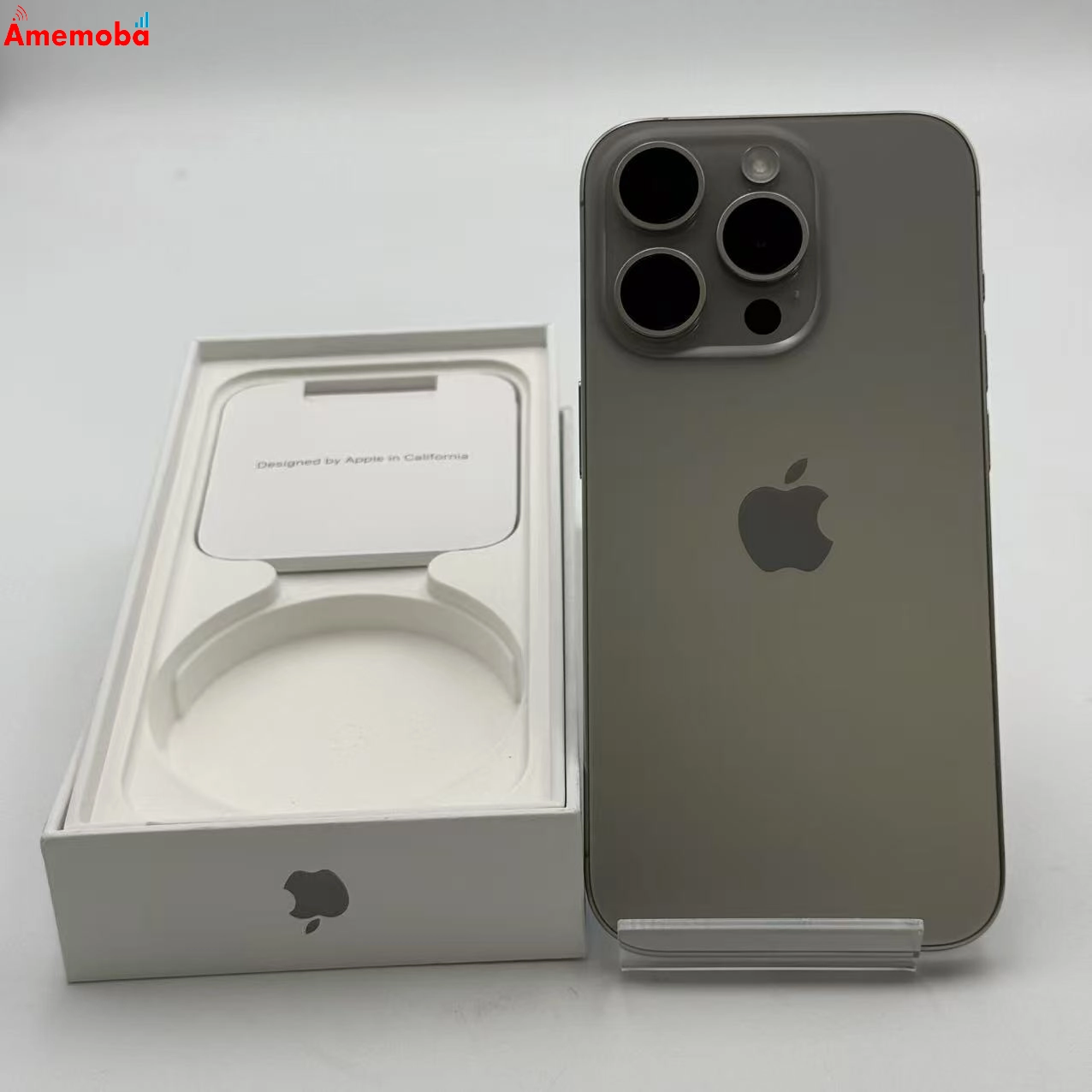 iPhone15 Pro 128GB ナチュラルチタニウム MTU93J/A Apple版SIMフリー 極美品