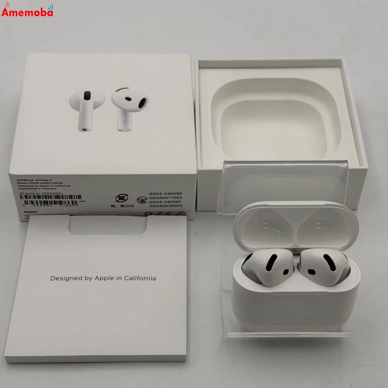 AirPods 第4世代 - ホワイト MXP63J/A