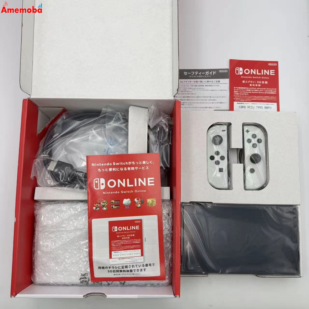 Nintendo Switch 64GB ホワイト HEG-S-KAXAA   カスタムモデル 未使用品