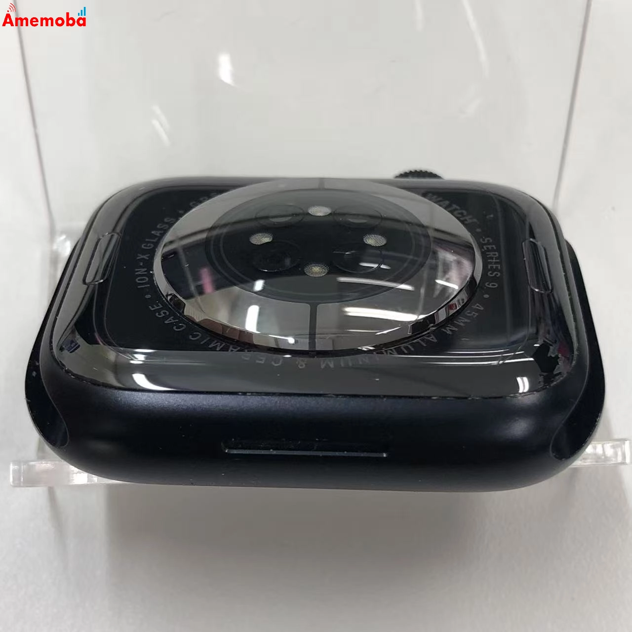 Apple Watch Series9 45mm GPS+Cellularモデル 64GB ミッドナイト 3M597J/A 美品 SIMフリー