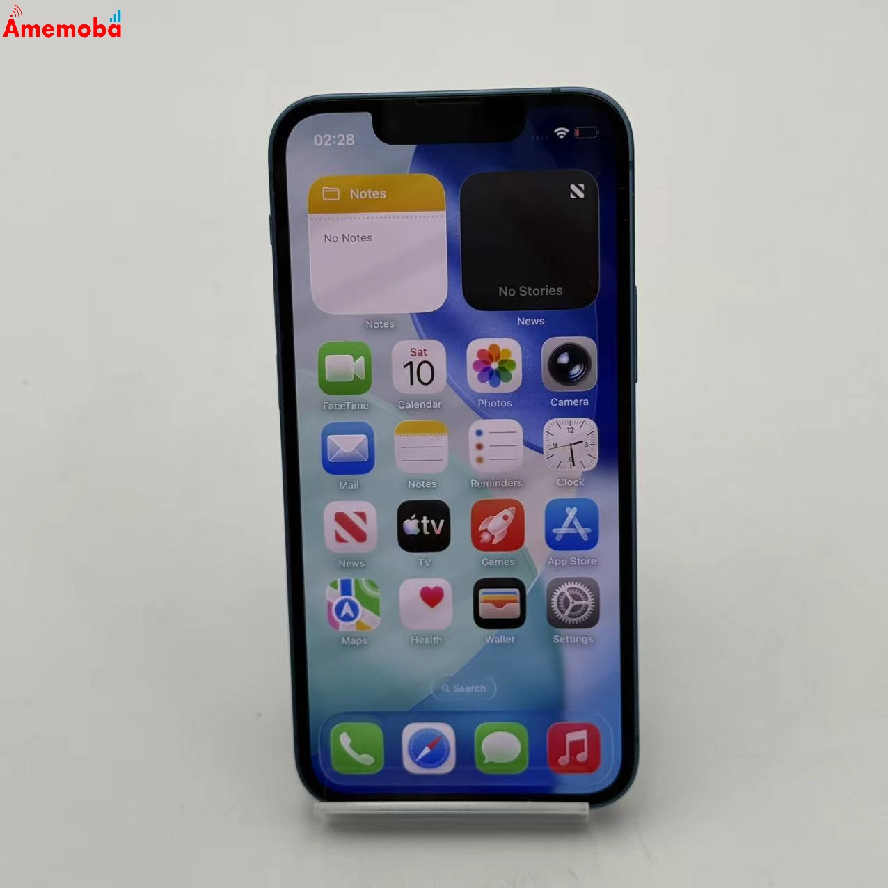 iPhone13 mini 128GB ブルー MLJH3J/A Apple版SIMフリー 美品