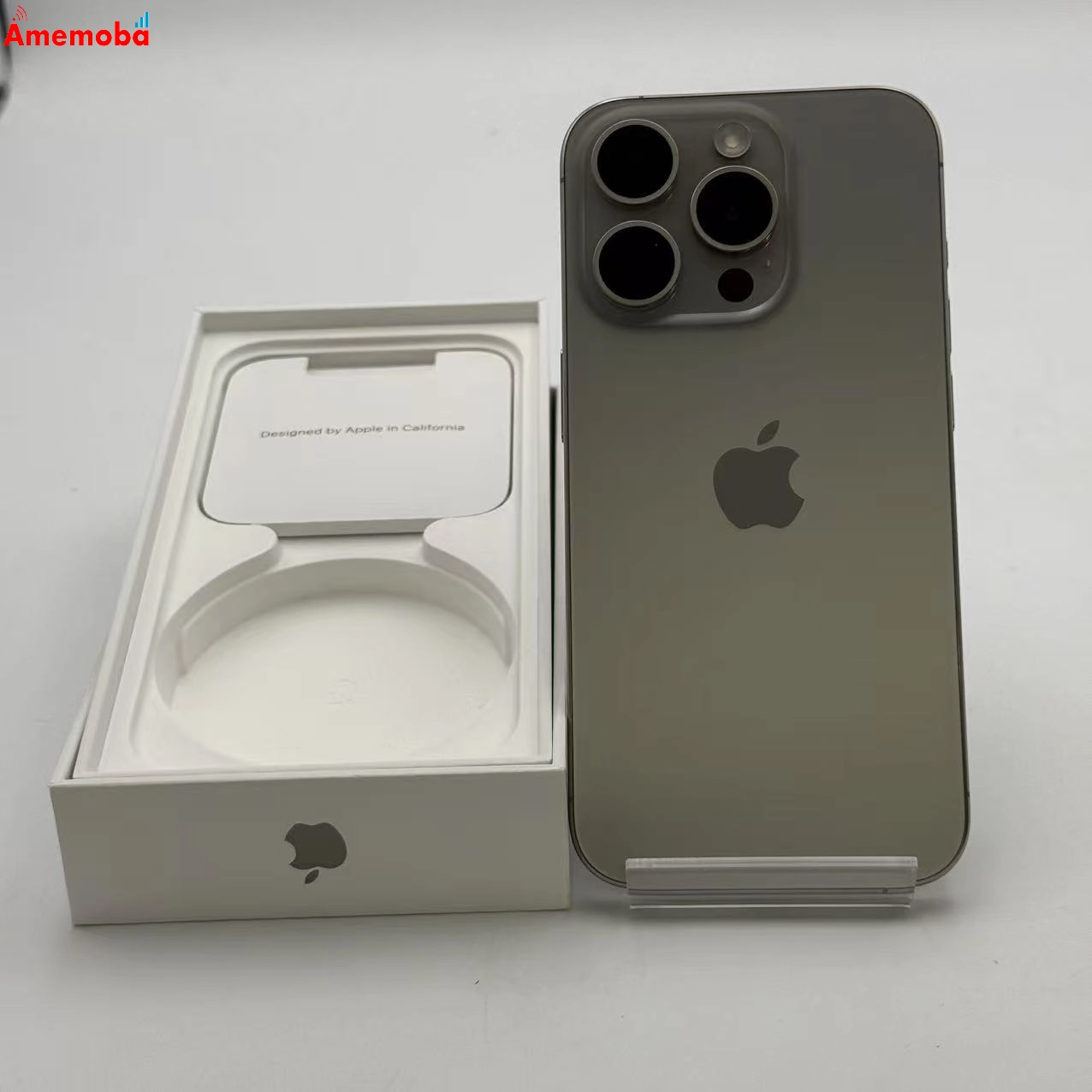 iPhone15 Pro 128GB ナチュラルチタニウム MTU93J/A Apple版SIMフリー 極美品