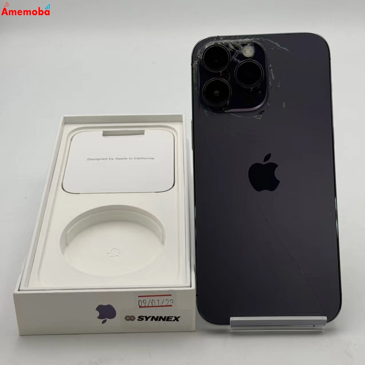 iPhone14 Pro Max 256GB ディープパープル MQ9X3ZP/A 海外版SIMフリー ジャンク品