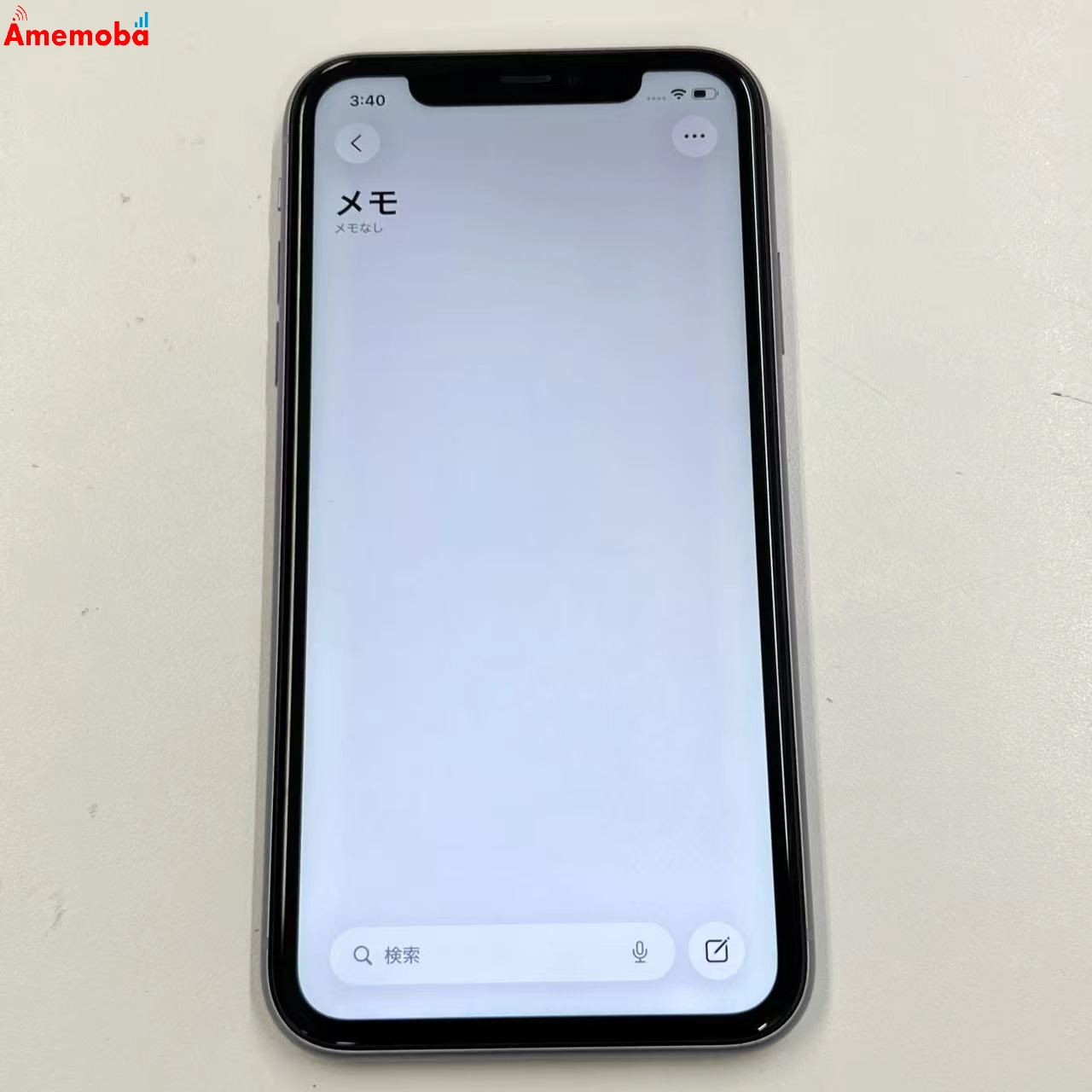 iPhone11 128GB パープル MWM52J/A AU版SIMフリー ジャンク品 au