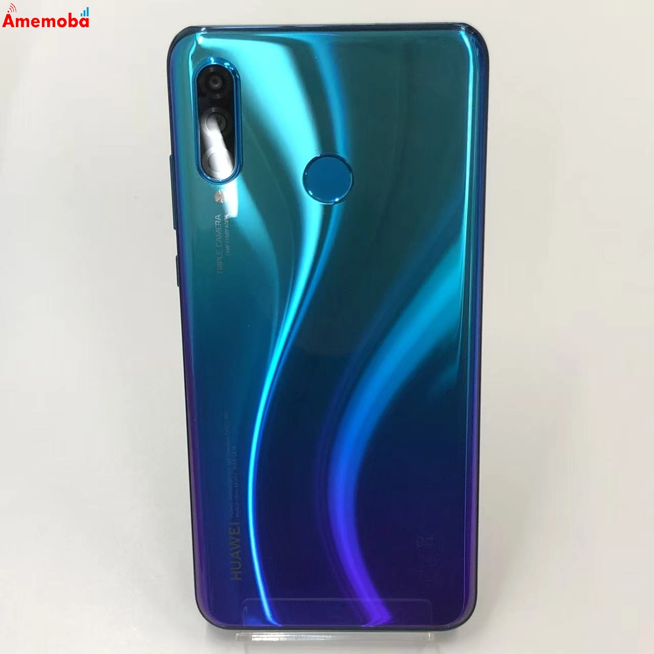 HUAWEI P30 lite 64GB ピーコックブルー MAR-LX2J SoftBank版SIMフリー 美品