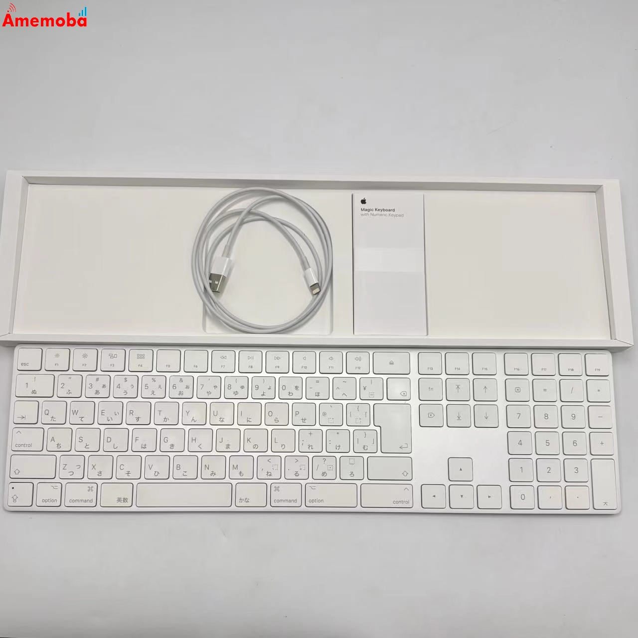Magic Keyboard テンキー付き 日本語(JIS) MQ052J/A ** ホワイト
