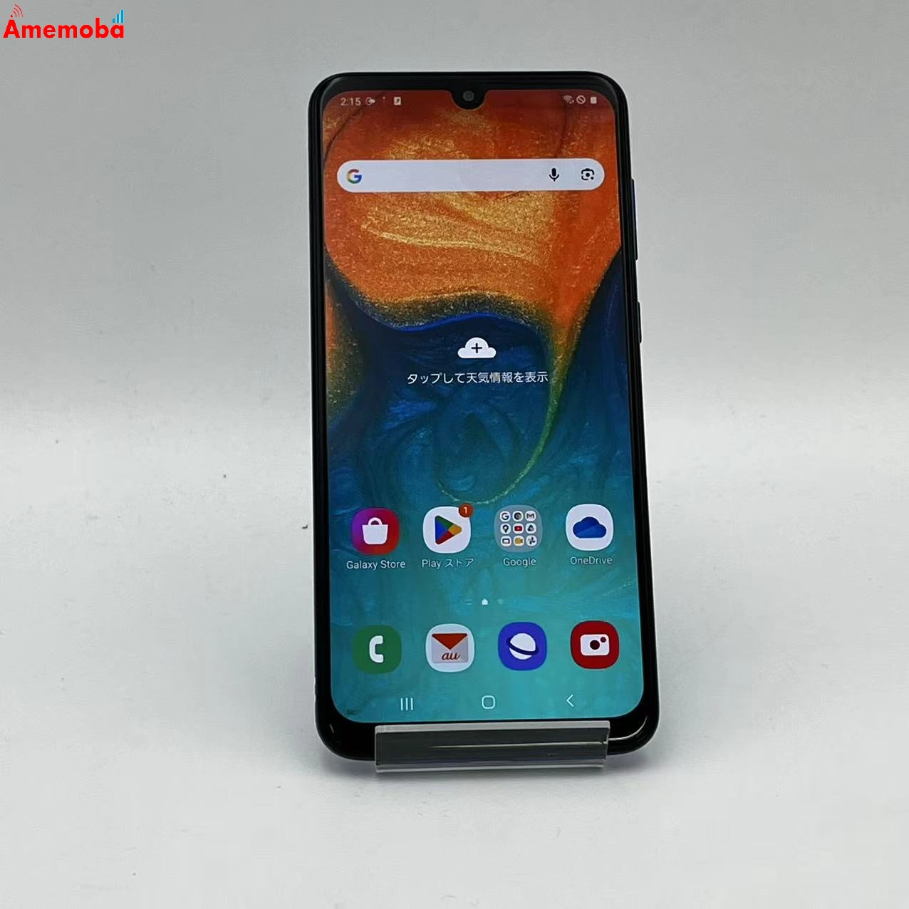 Galaxy A30 64GB ブルー SCV43 AU版SIMフリー 美品 au