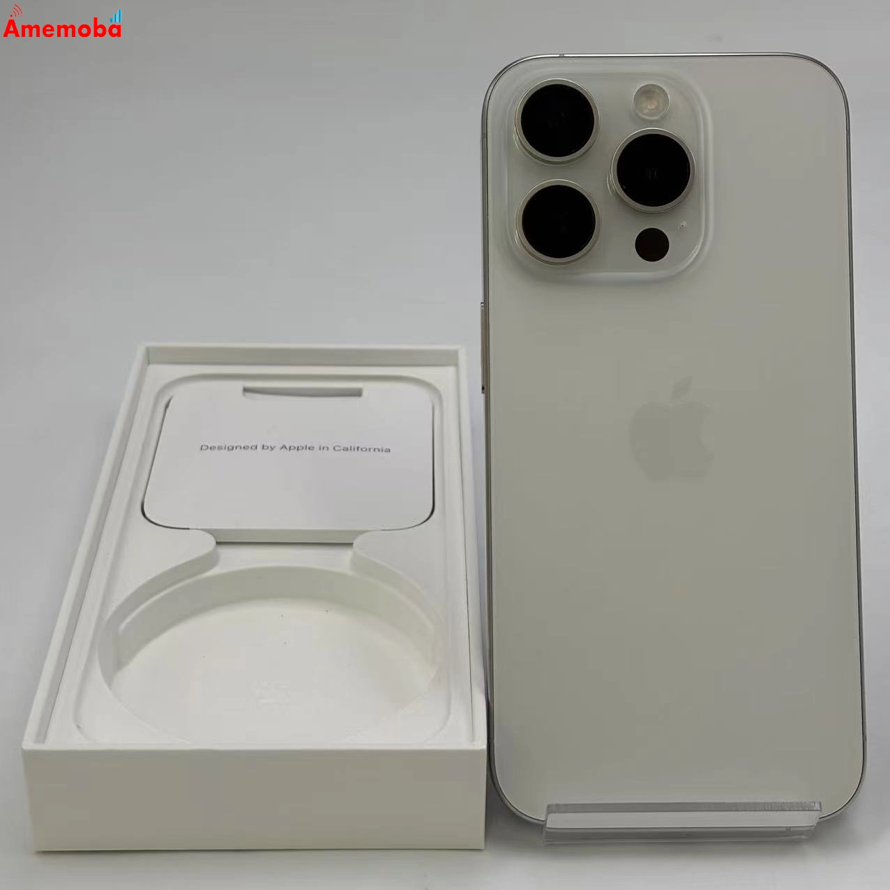 iPhone15 Pro 256GB ホワイトチタニウム MTUD3J/A docomo版SIMフリー