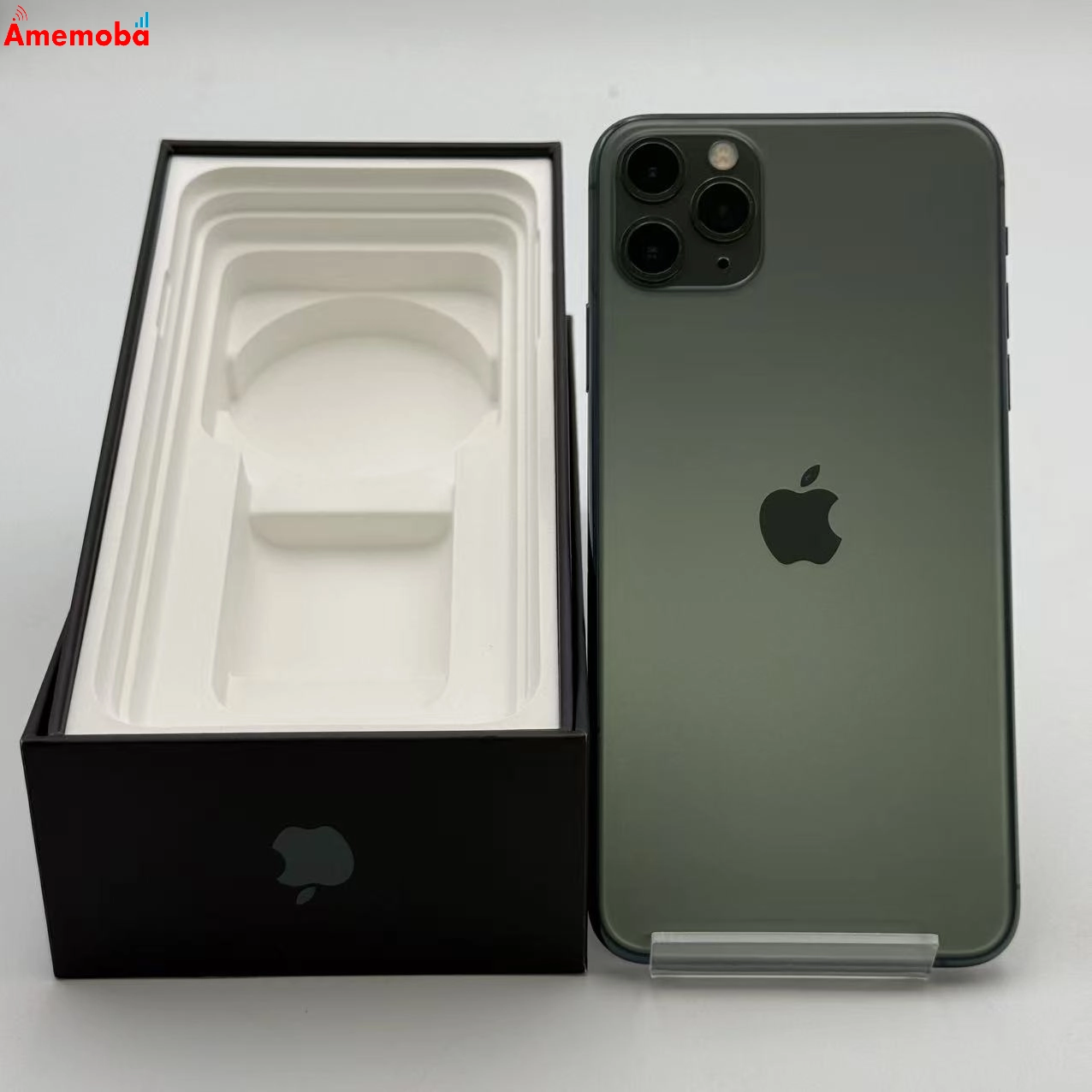 iPhone11 Pro Max 64GB ミッドナイトグリーン MWHH2J/A AU版SIMフリー 極美品