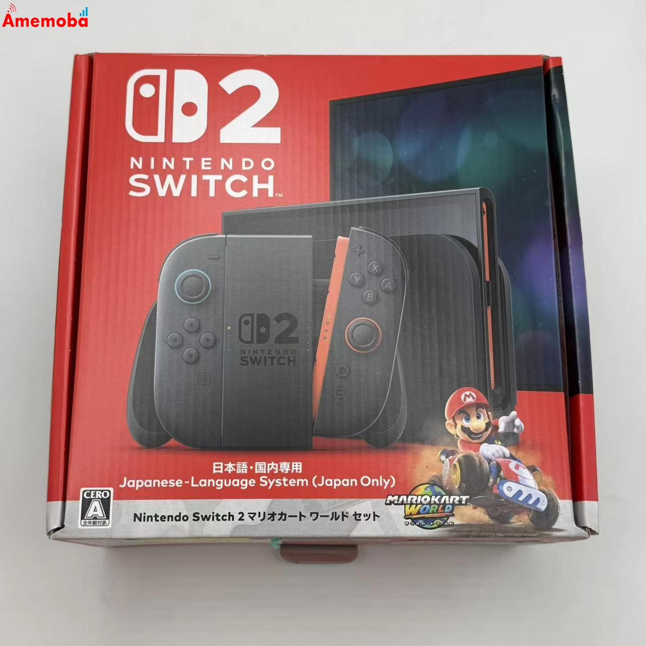 Nintendo Switch 2 マリオカート ワールド セット日本語・国内専用 256GB グレー BEE-S-KB6PA