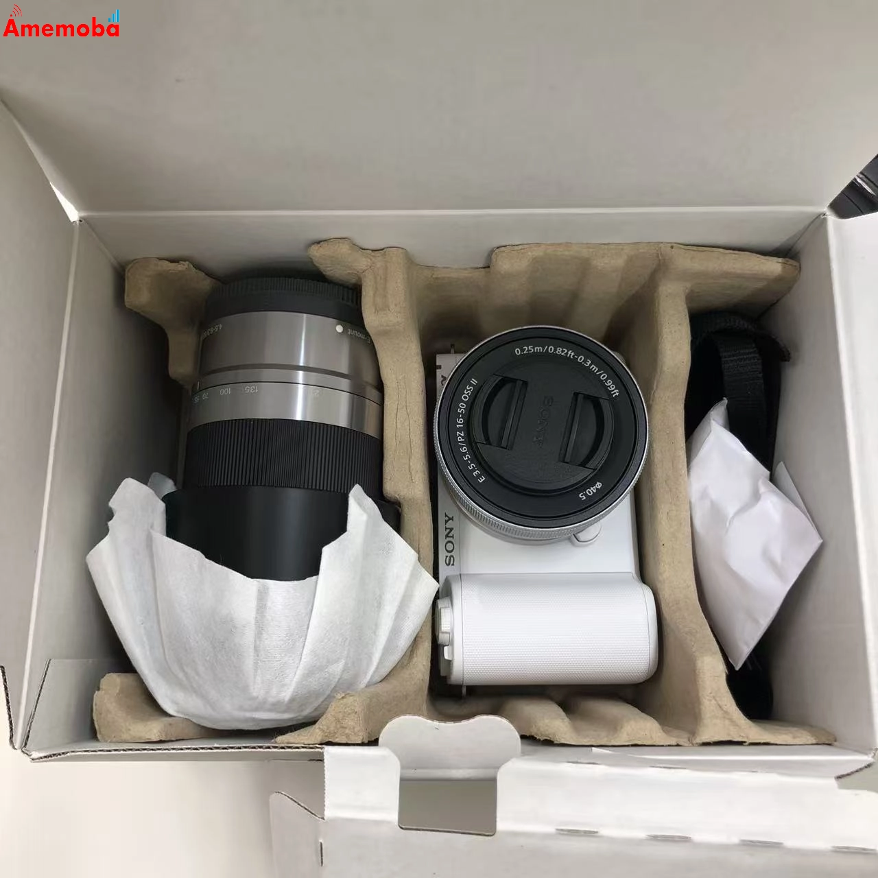 SONY VLOGCAM ZV-E10 II ダブルズームレンズキット ** ホワイト ZVE10M2XWQ 美品