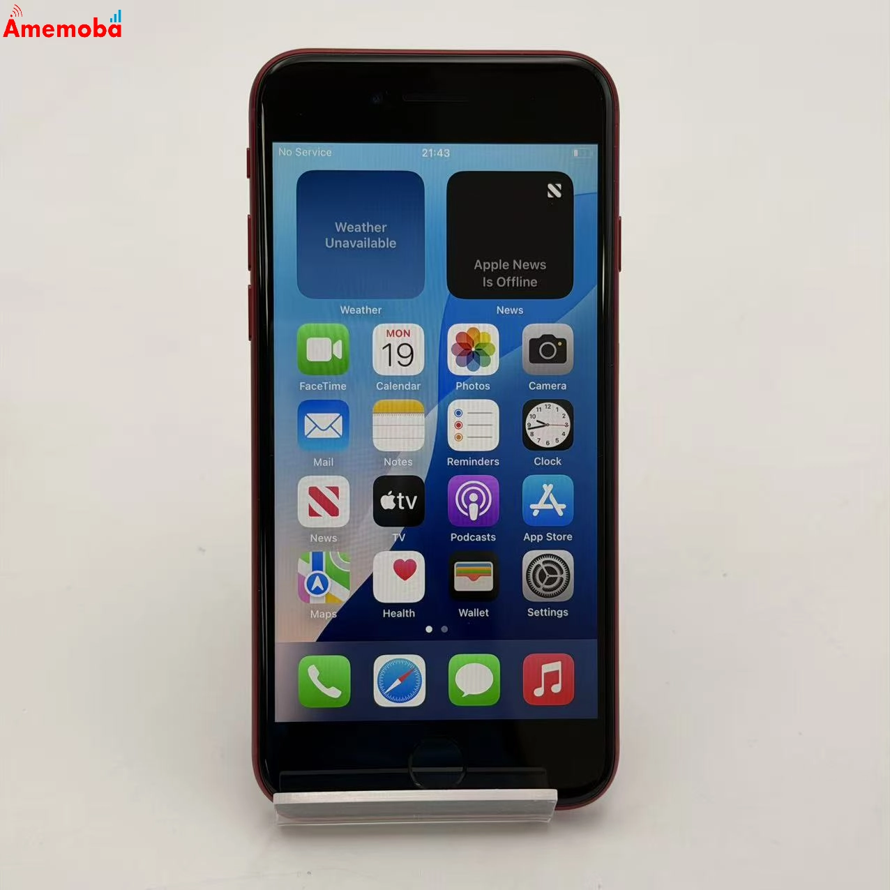 iPhoneSE 第3世代 64GB Product Red MMYE3J/A AU版SIMフリー 美品
