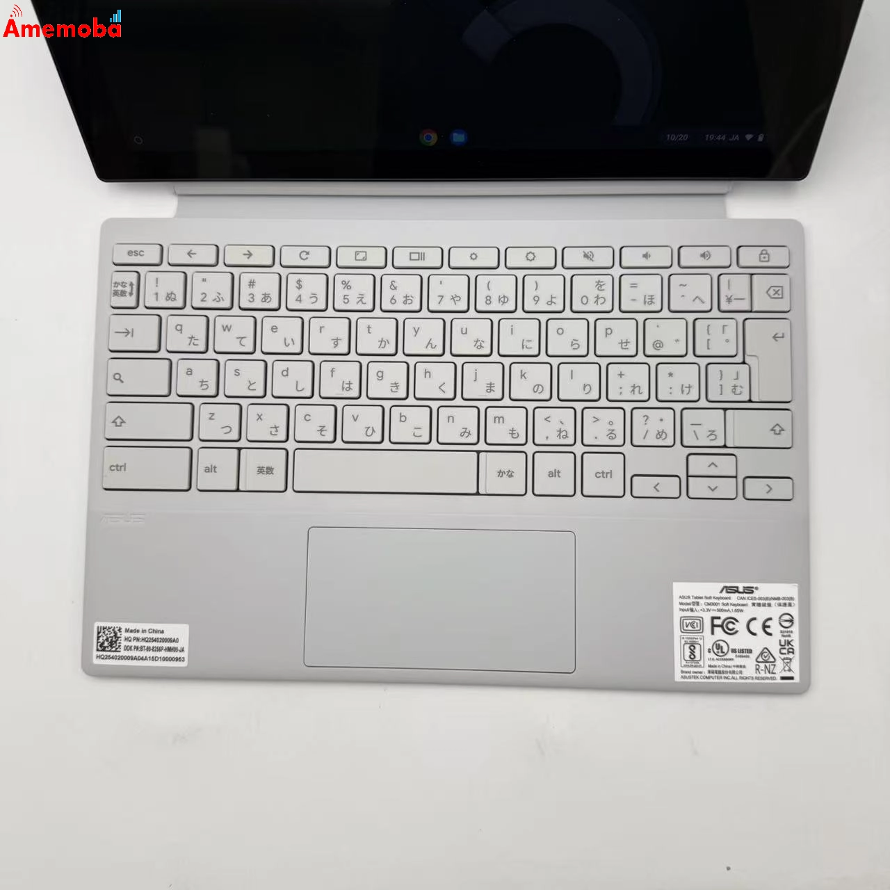 Chromebook CM30 Detachable(CM3001) 64GB フォグシルバー 極美品