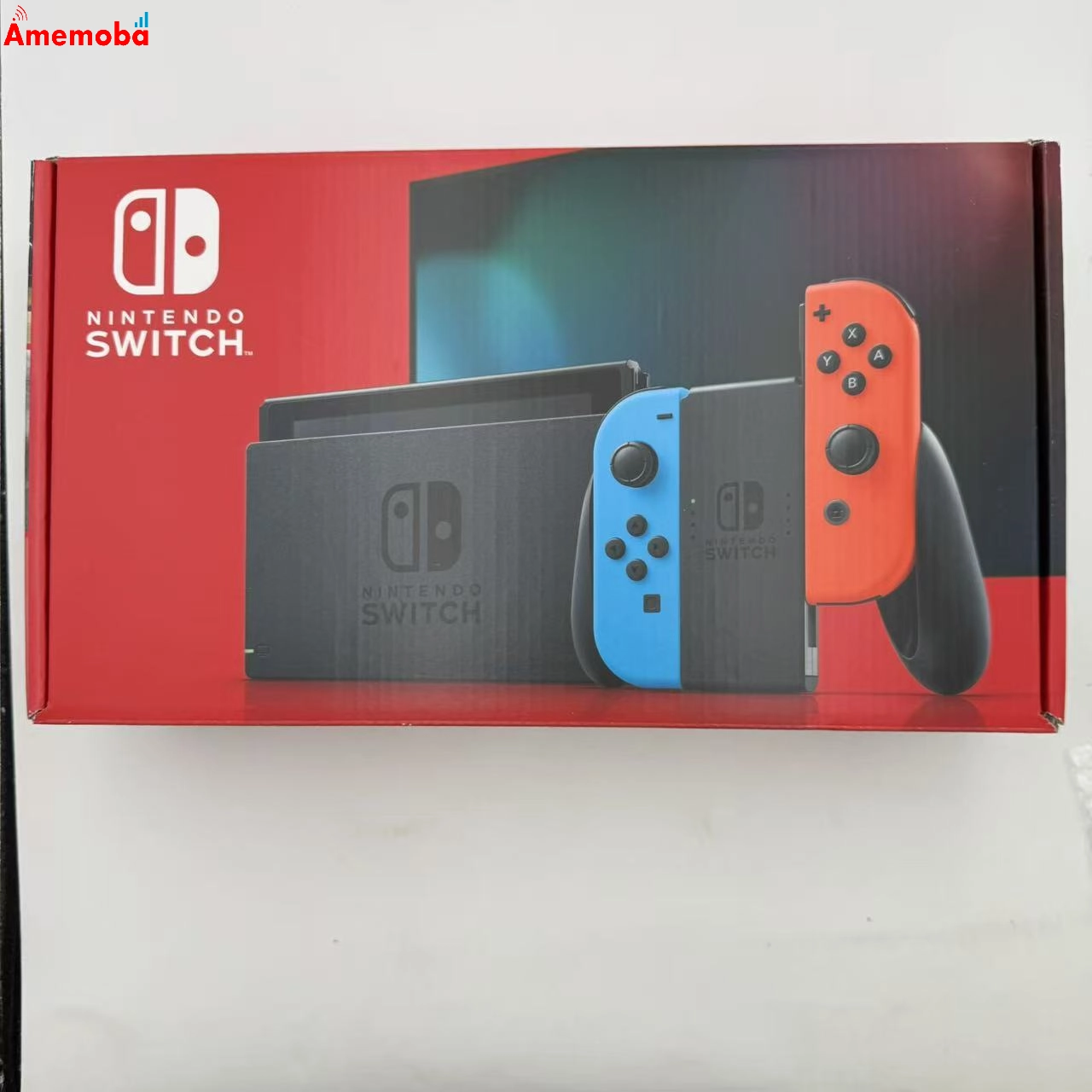 Nintendo Switch 本体 Joy-Con 2017年モデル 32GB ネオンブルー・ネオンレッド HAC-S-KABAA 美品